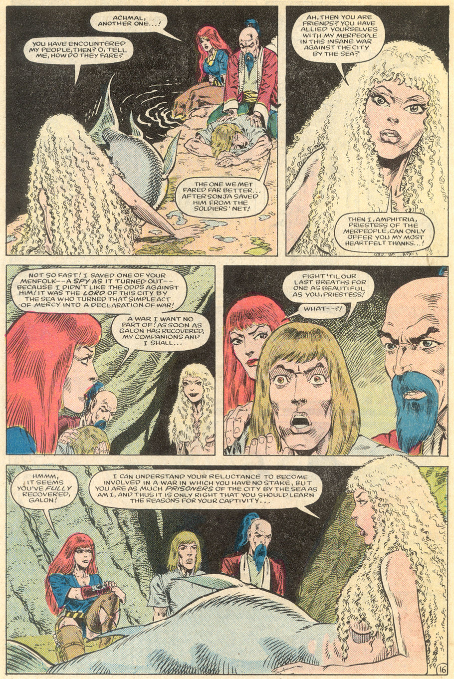 Read online Red Sonja (3rd Series) comic -  Issue #5 - 17