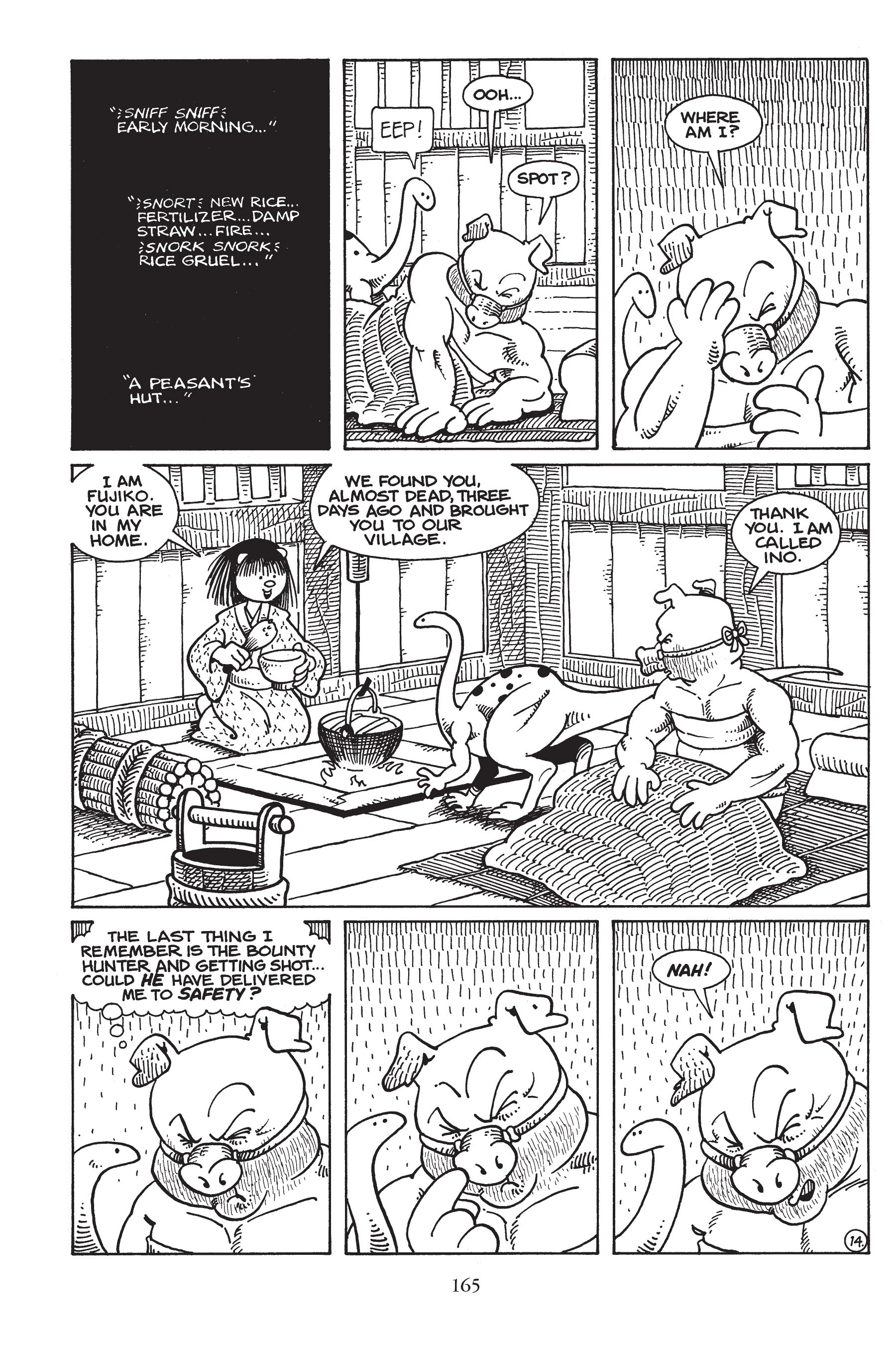 Read online Usagi Yojimbo (1987) comic -  Issue # _TPB 4 - 160