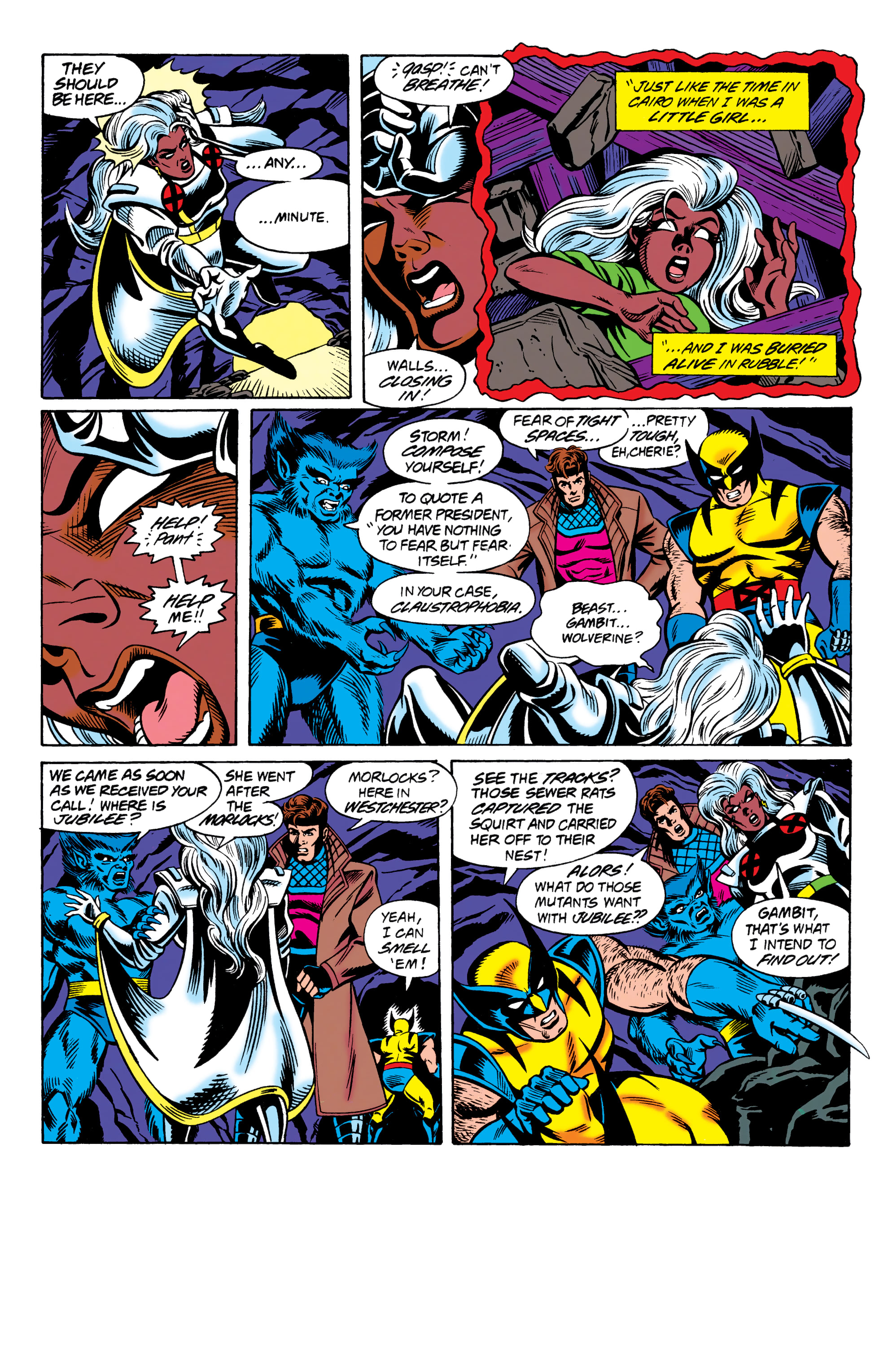 Read online Adventures of the X-Men: Tooth & Claw comic -  Issue # TPB - 41