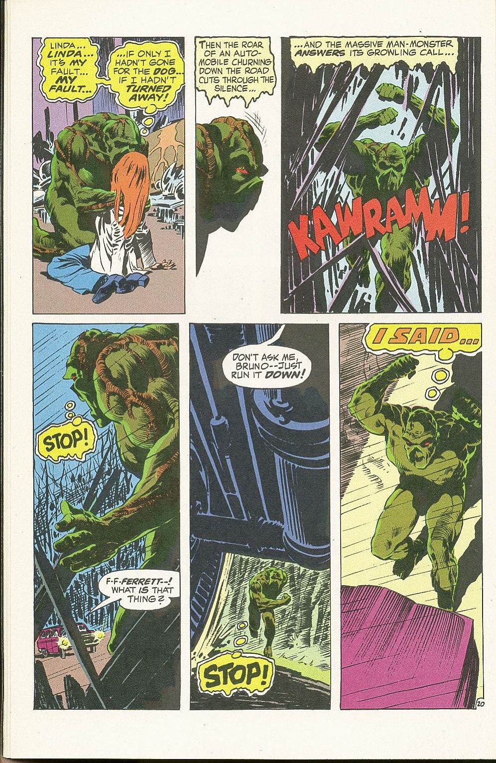 Read online Roots of the Swamp Thing comic -  Issue #1 - 22
