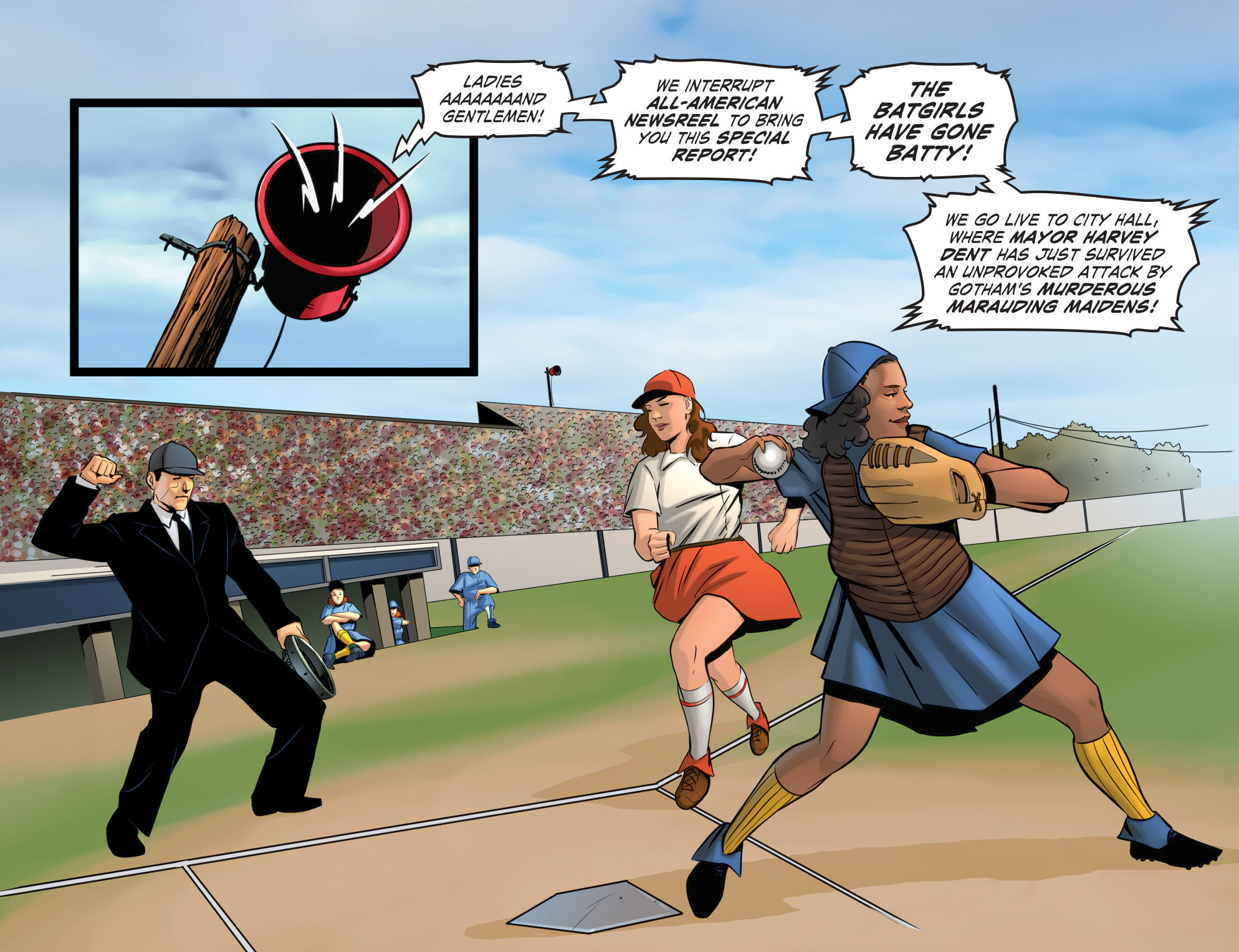 Read online DC Comics: Bombshells comic -  Issue #38 - 11
