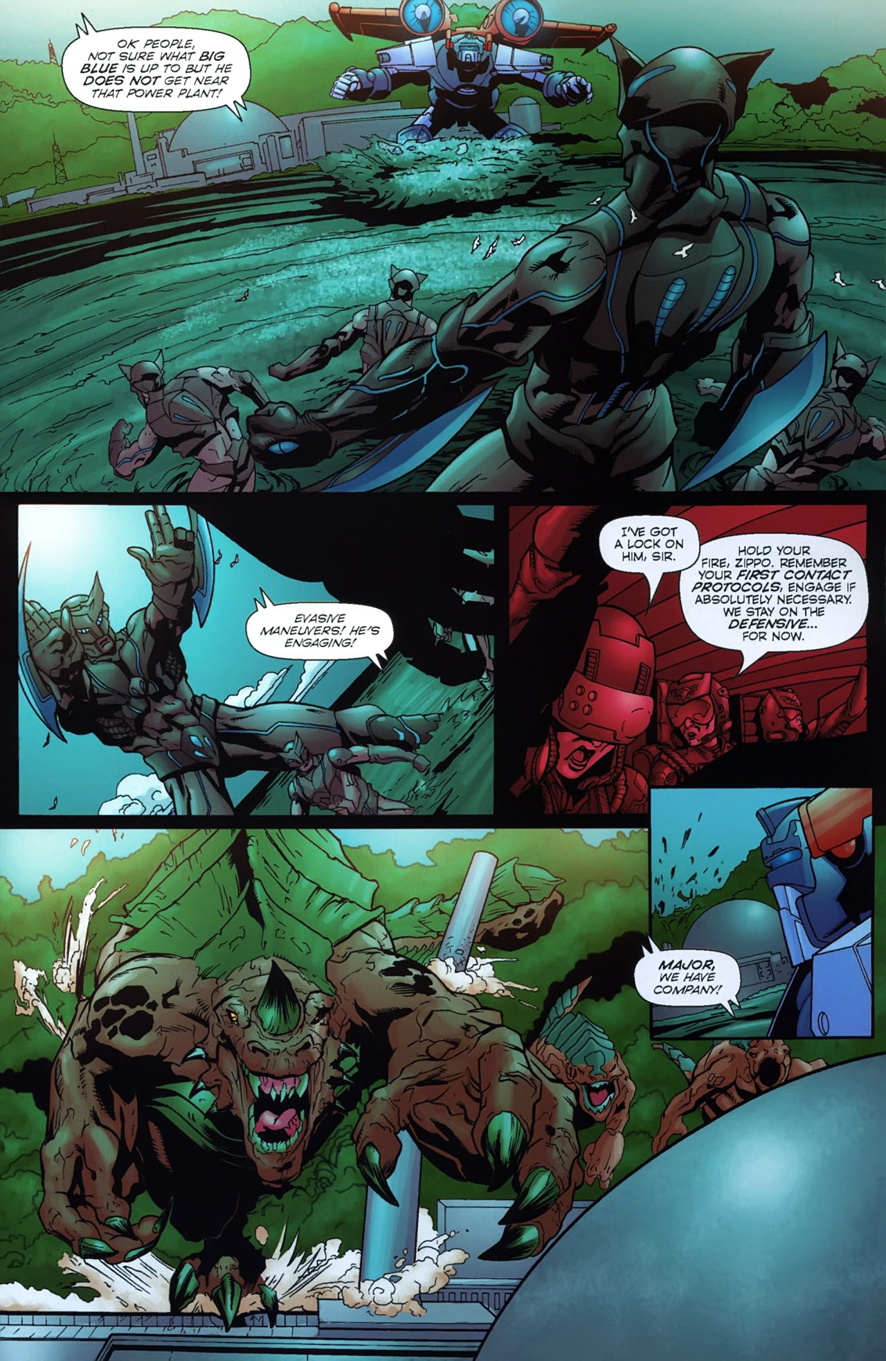 Read online Monsterpocalypse comic -  Issue #2 - 15