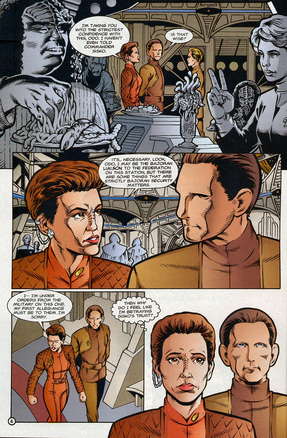 Read online Star Trek: Deep Space Nine (1993) comic -  Issue #17 - 6