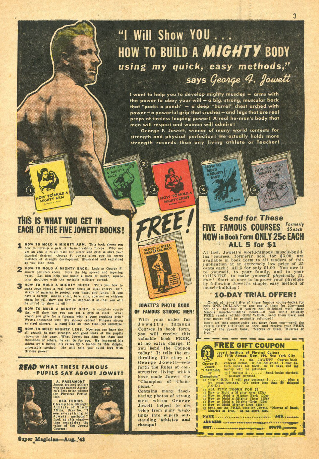 Read online Super-Magician Comics comic -  Issue #16 - 3