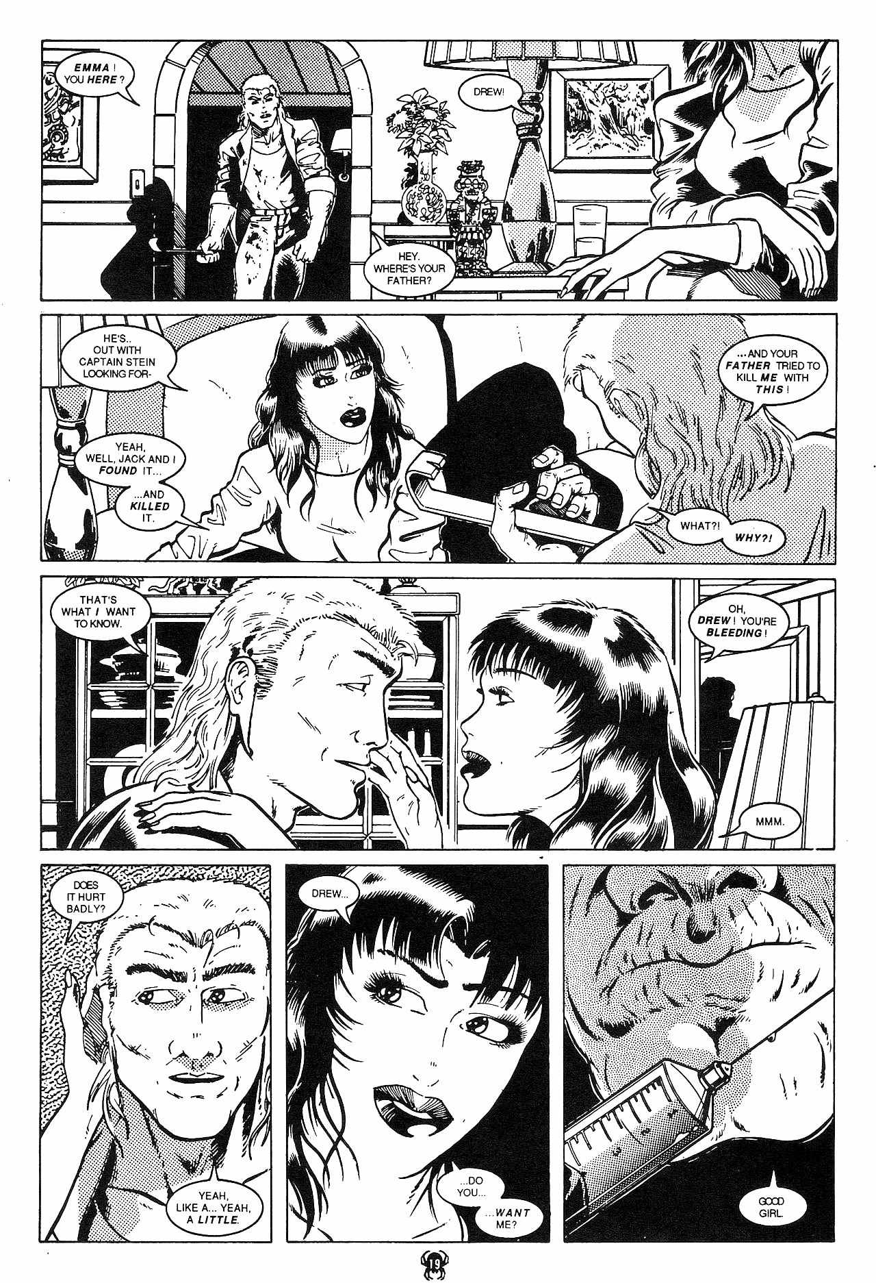 Read online Fangs of the Widow comic -  Issue #2 - 20