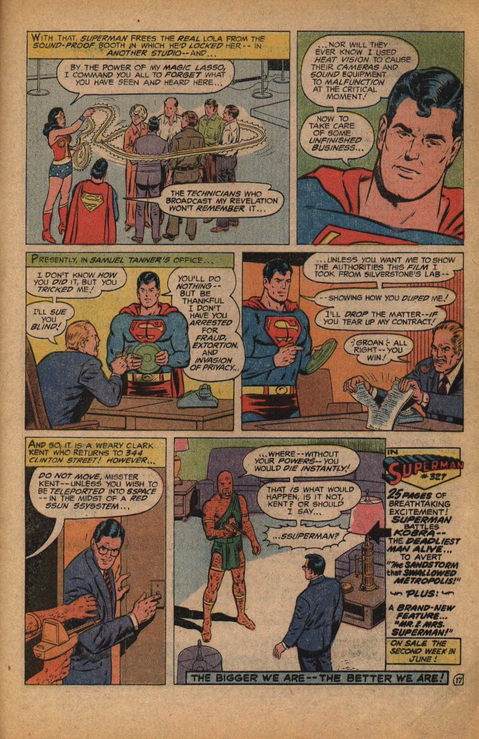 Read online Superman (1939) comic -  Issue #326 - 30