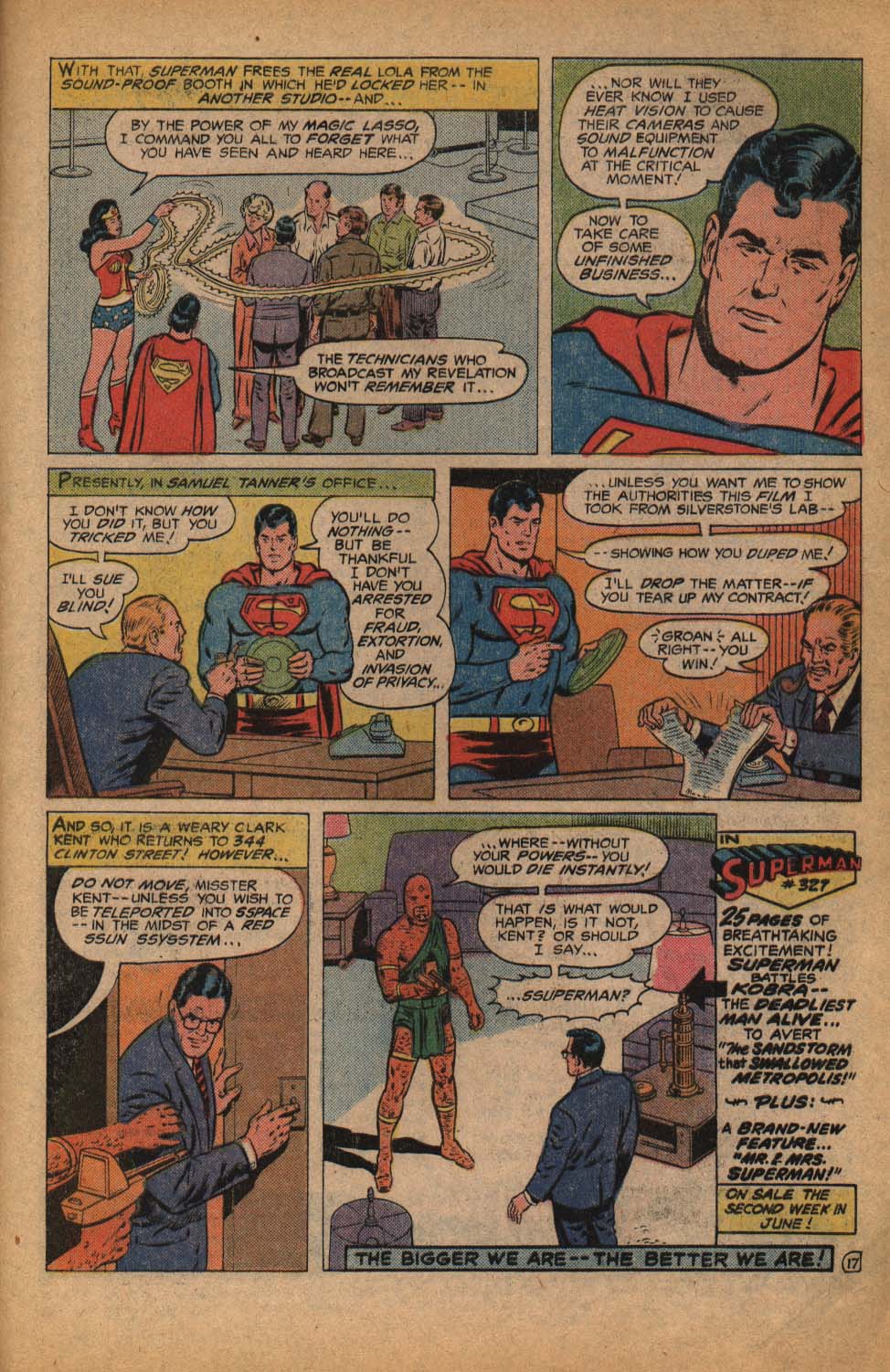 Read online Superman (1939) comic -  Issue #326 - 30