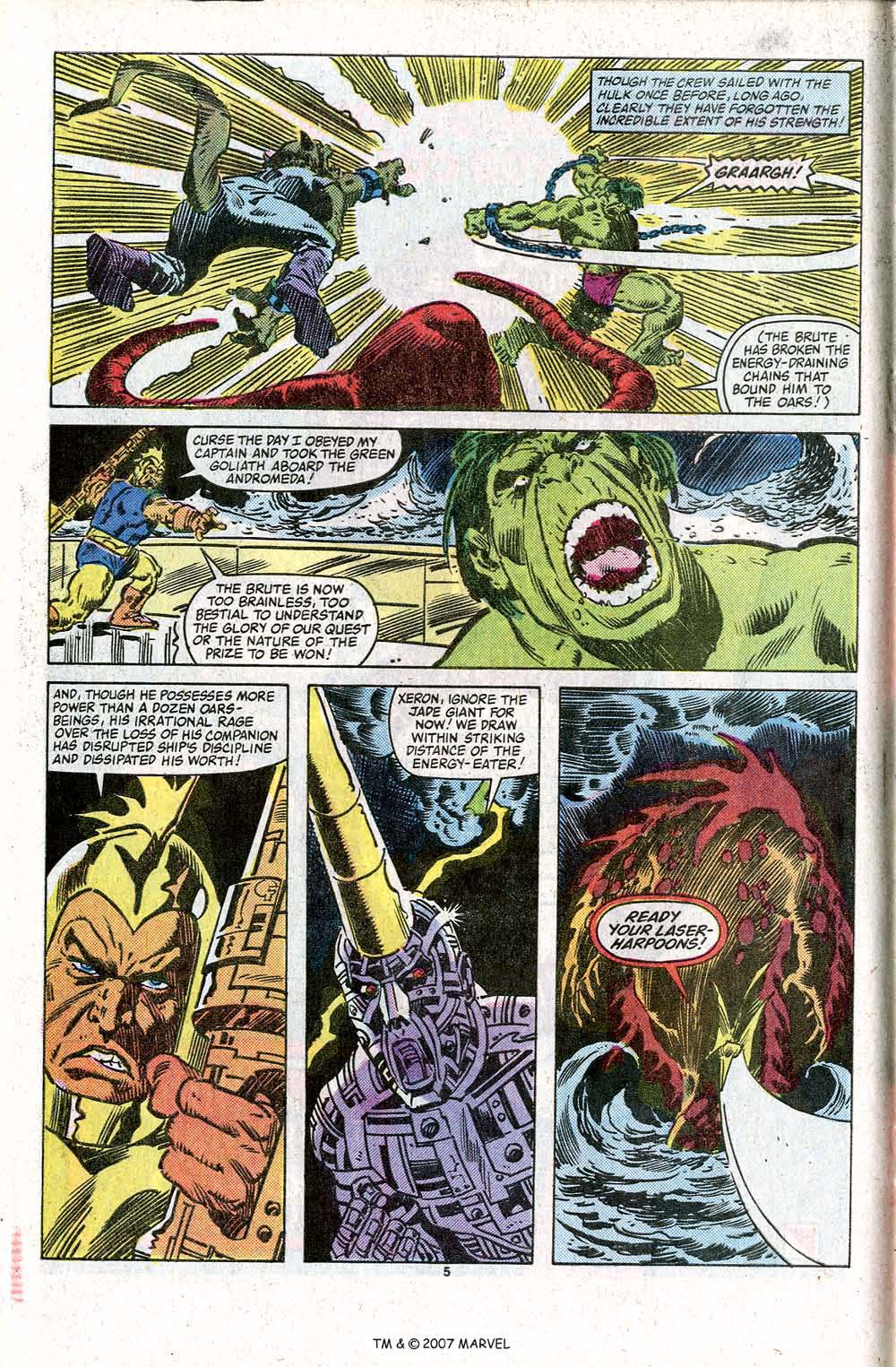 Read online The Incredible Hulk (1968) comic -  Issue #307 - 8