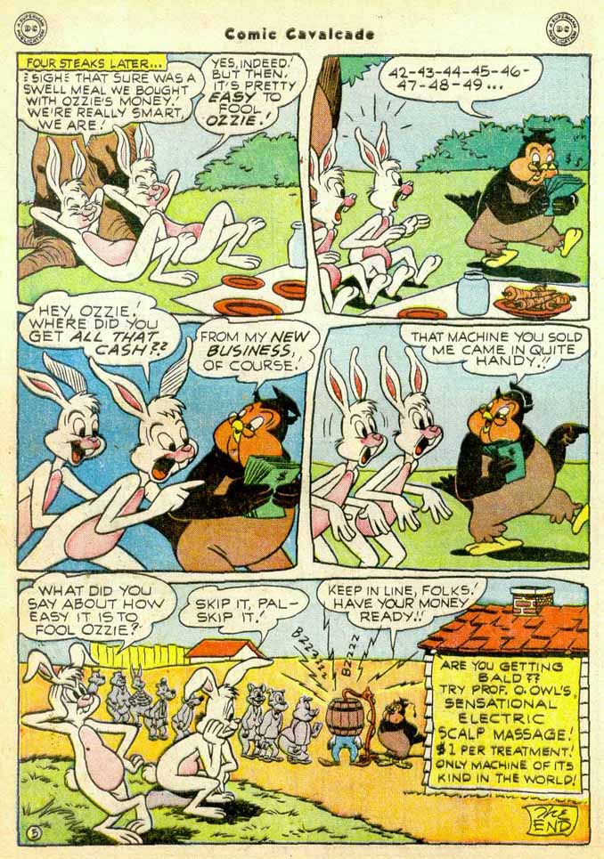 Read online Comic Cavalcade comic -  Issue #35 - 48