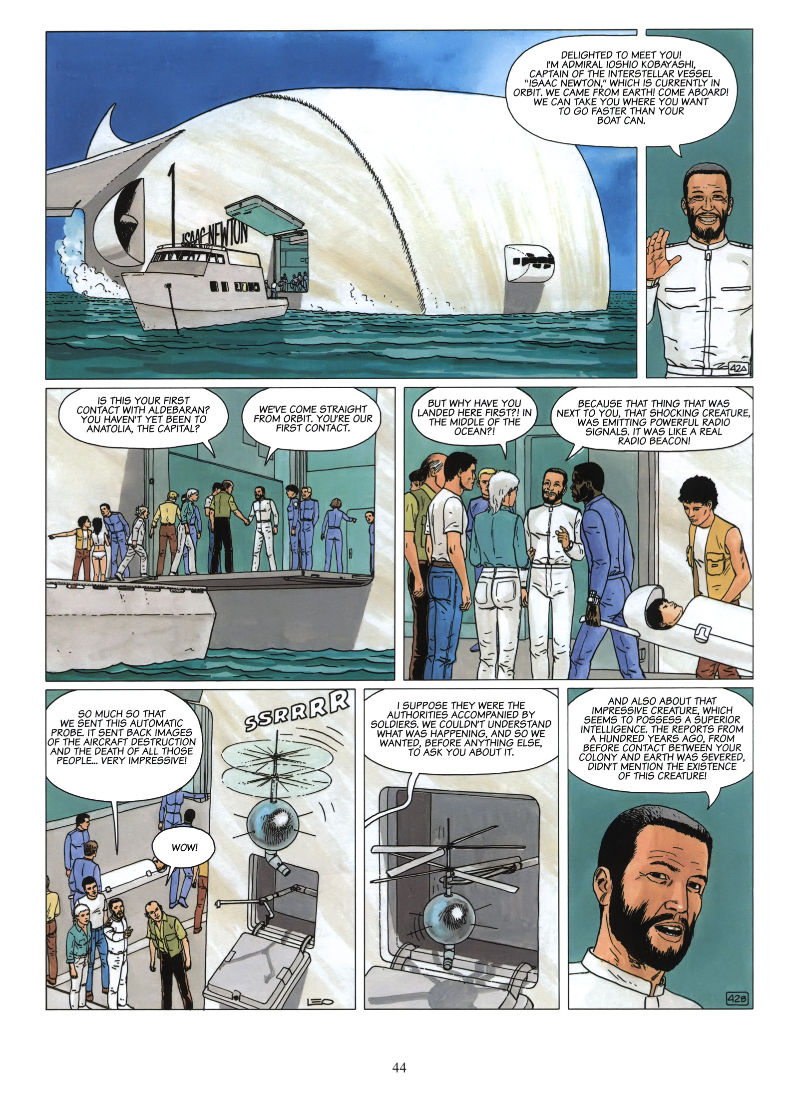 Read online Aldebaran comic -  Issue # TPB 3 - 46