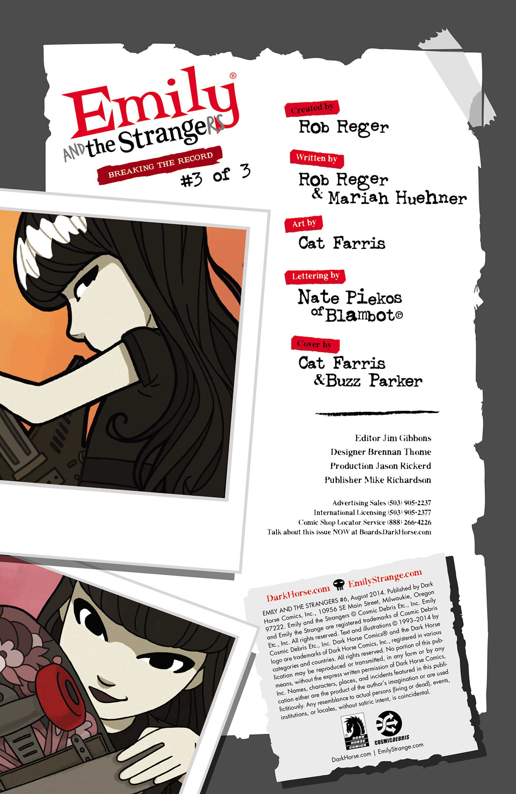 Read online Emily and the Strangers comic -  Issue #6 - 2