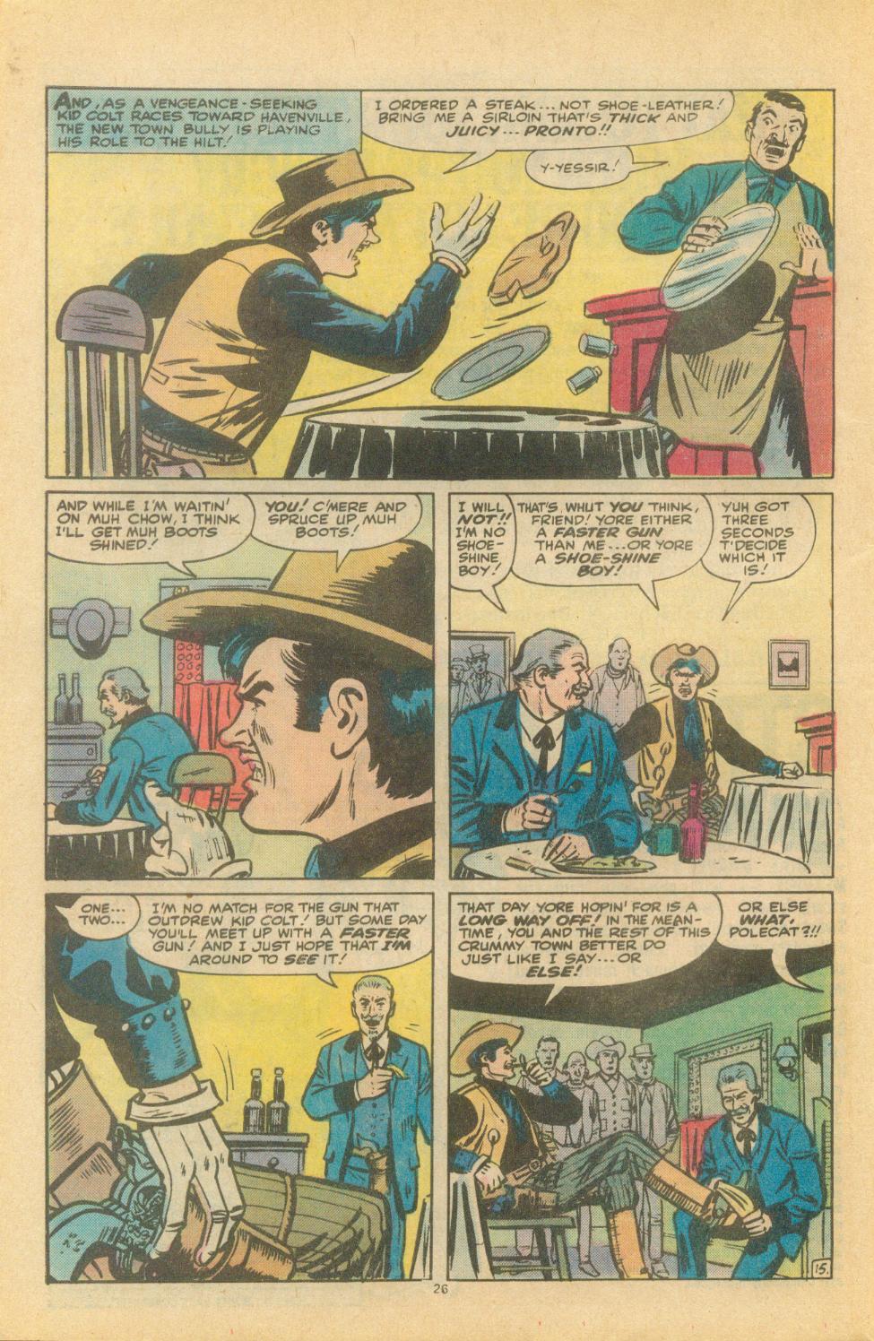 Read online Kid Colt Outlaw comic -  Issue #221 - 29