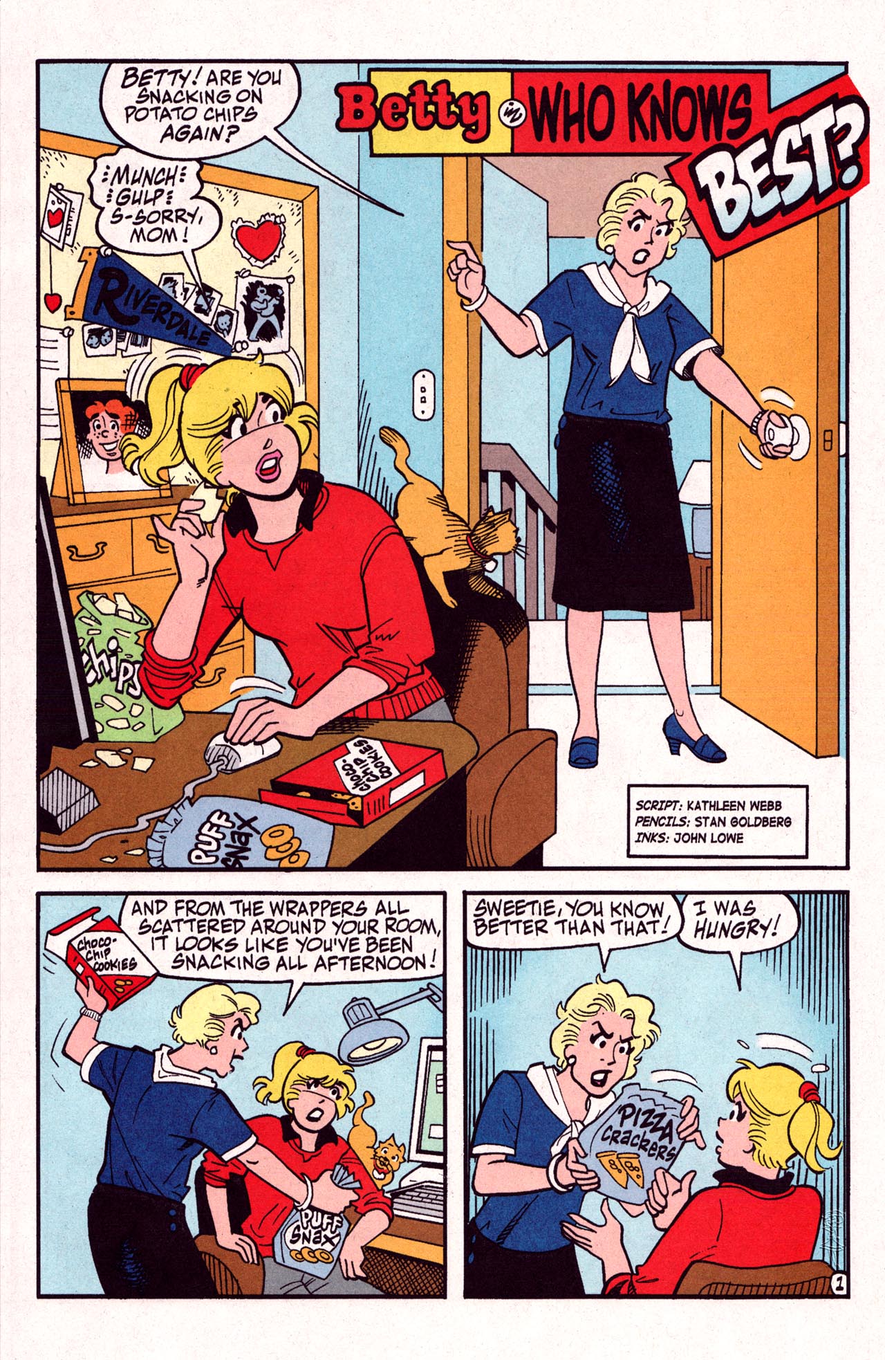Read online Betty comic -  Issue #168 - 18