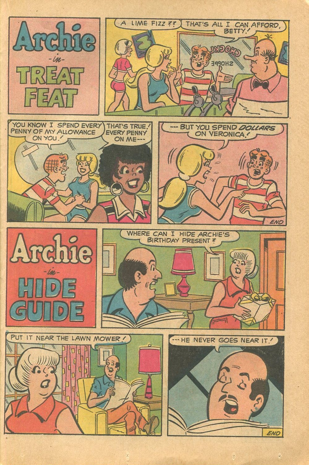 Read online Archie's Joke Book Magazine comic -  Issue #166 - 23