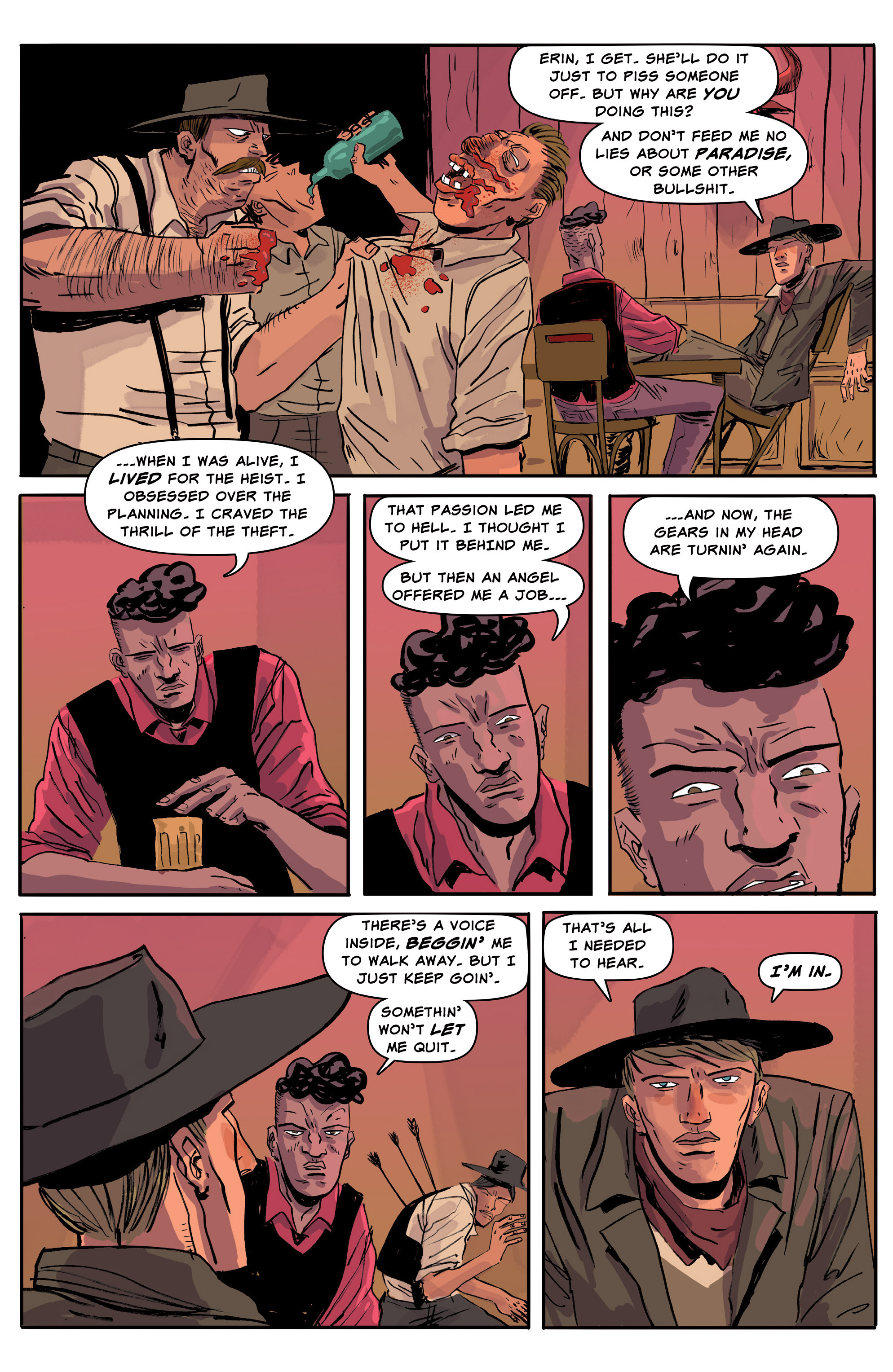 Read online Heavenly Blues comic -  Issue #2 - 17