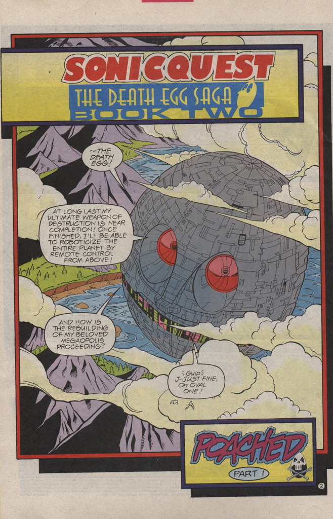 Read online Sonic Quest - The Death Egg Saga comic -  Issue #2 - 6