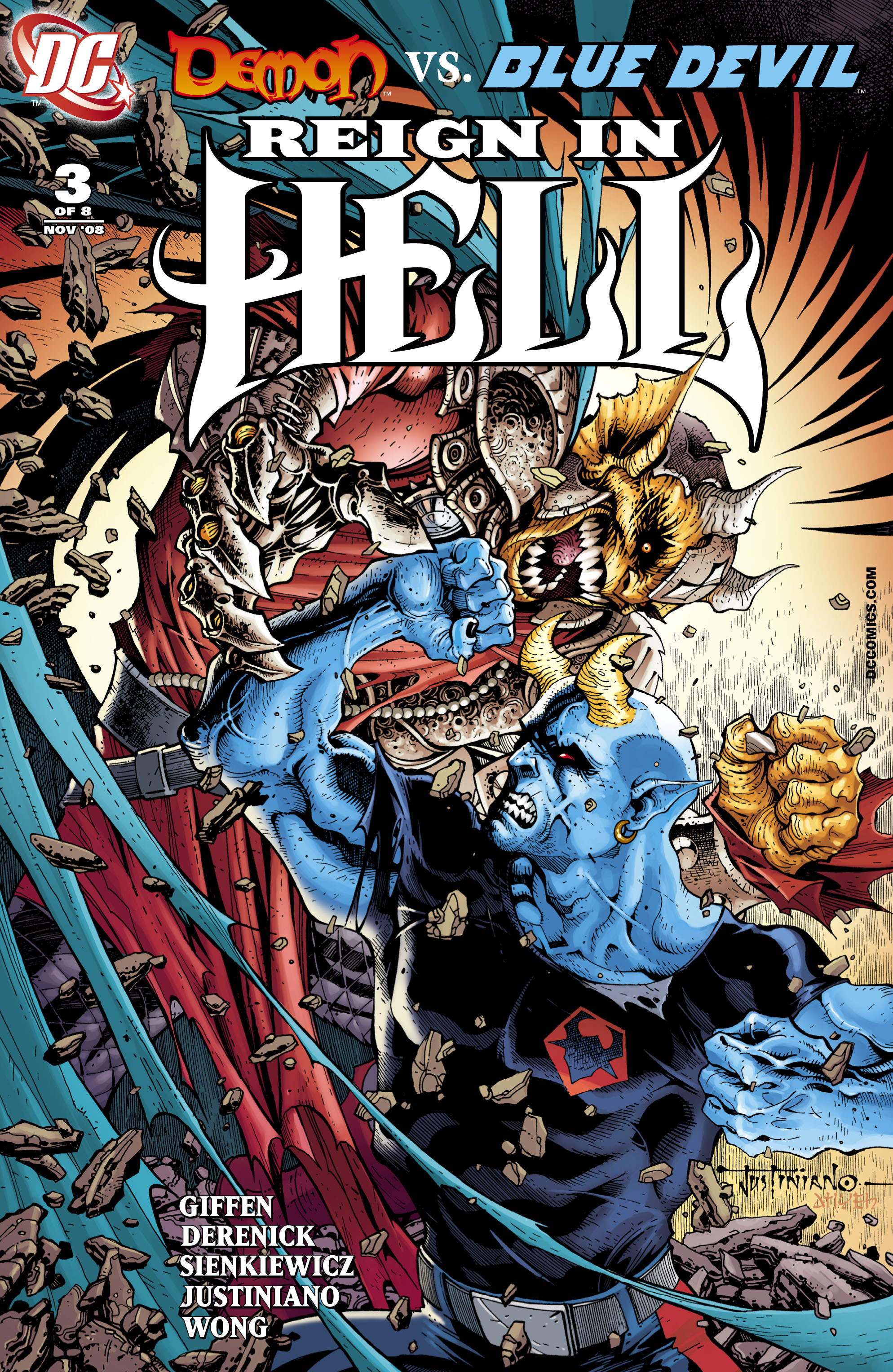 Read online Reign in Hell comic -  Issue #3 - 1