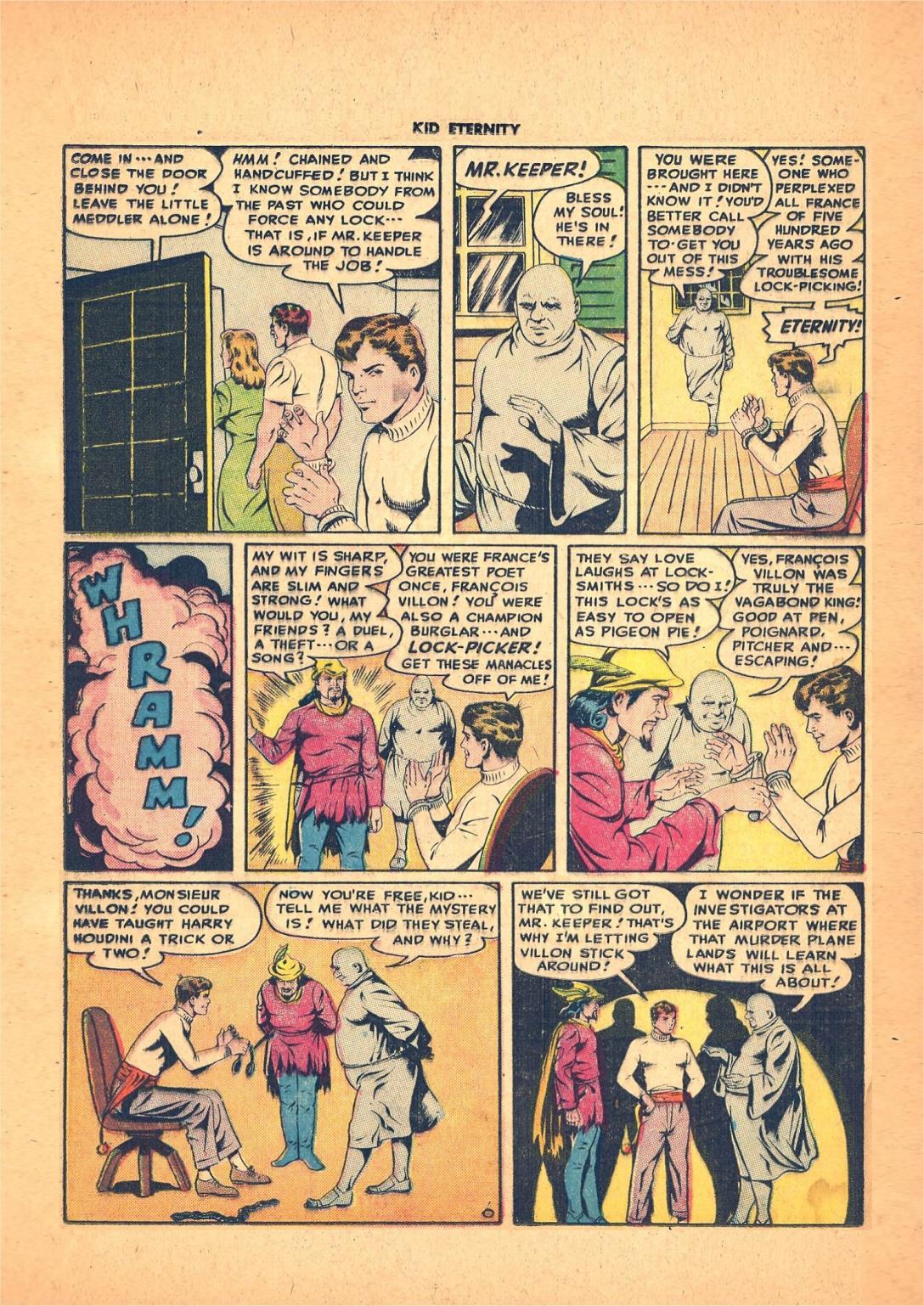 Read online Kid Eternity (1946) comic -  Issue #7 - 20