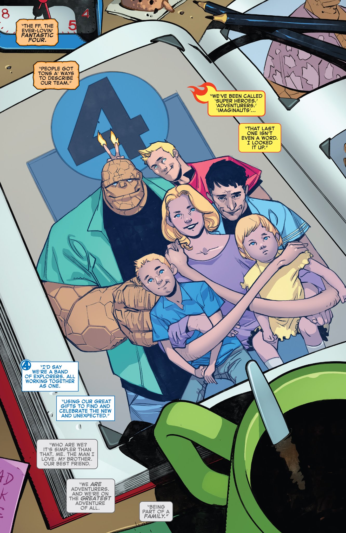 Read online Fantastic Four (2018) comic -  Issue #1 - 5