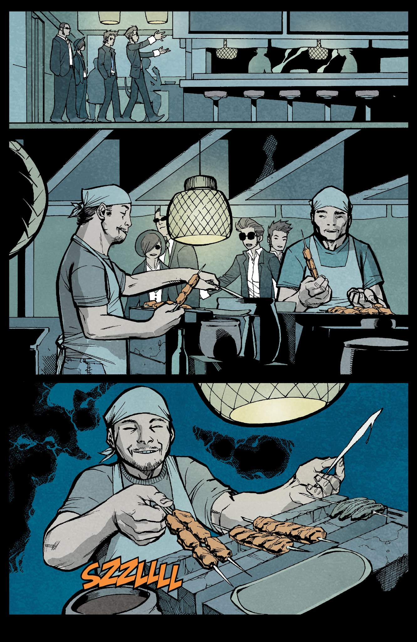 Read online Get Jiro!: Blood & Sushi comic -  Issue # TPB - 14