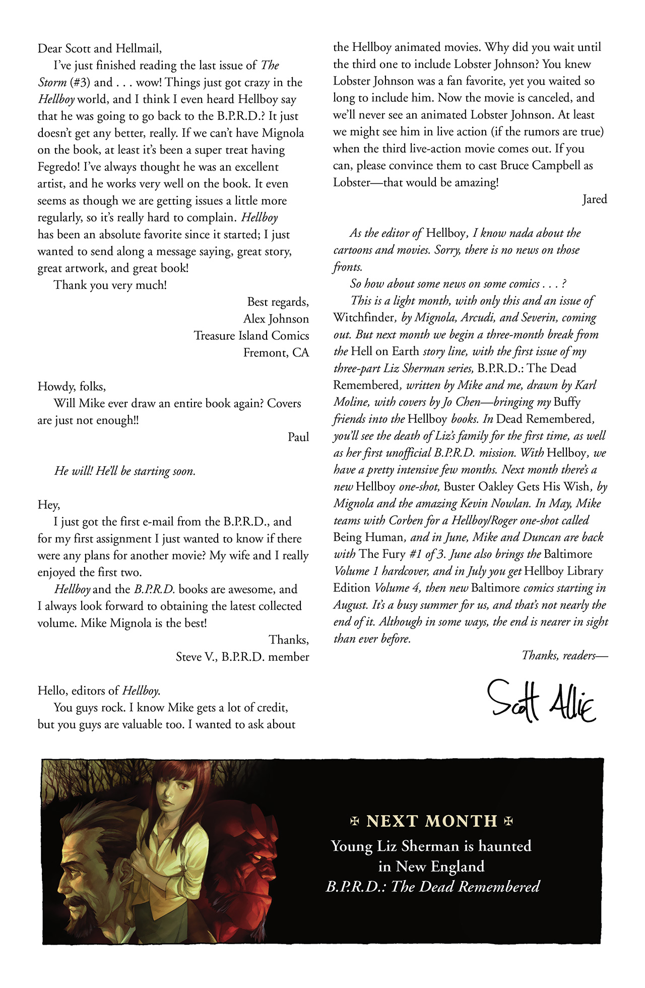 Read online B.P.R.D. Hell on Earth: Gods comic -  Issue #3 - 26