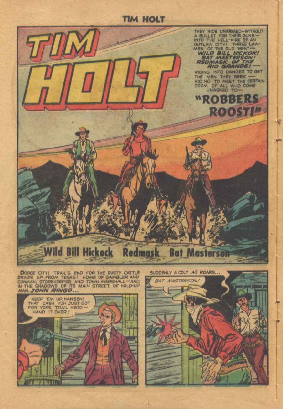 Read online Tim Holt comic -  Issue #28 - 12
