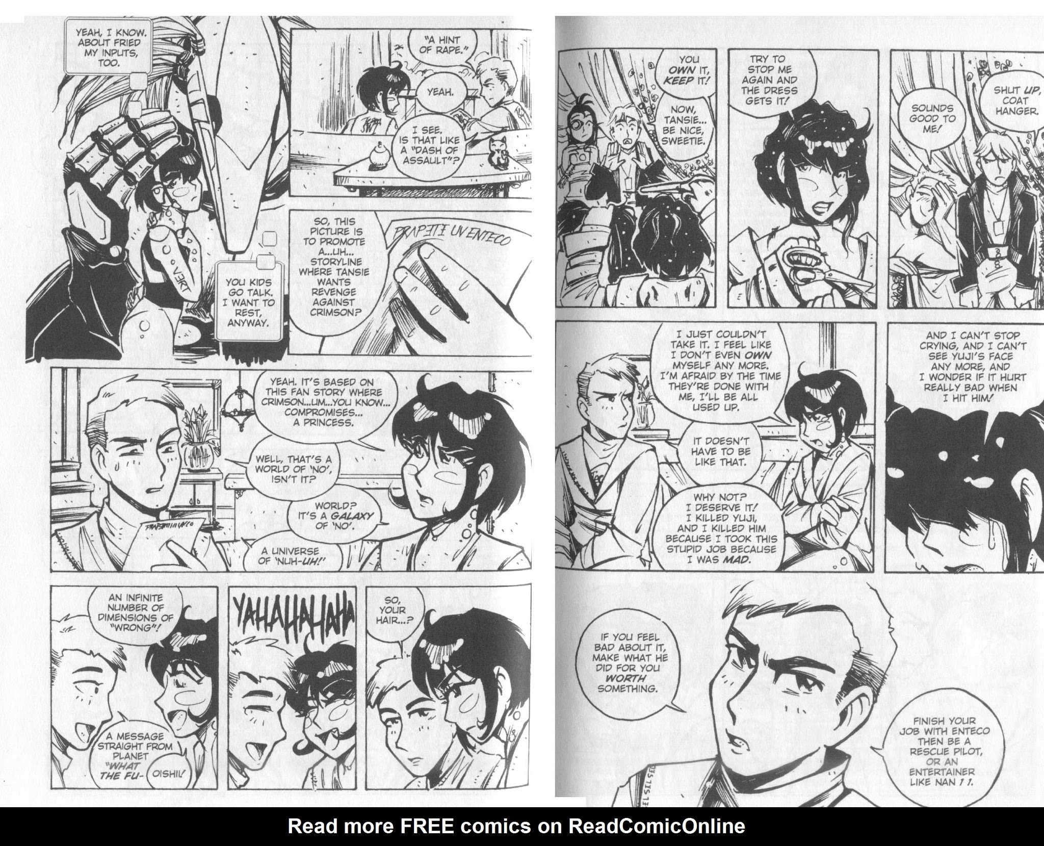 Read online Rumble Girls: Silky Warrior Tansie comic -  Issue #5 - 4