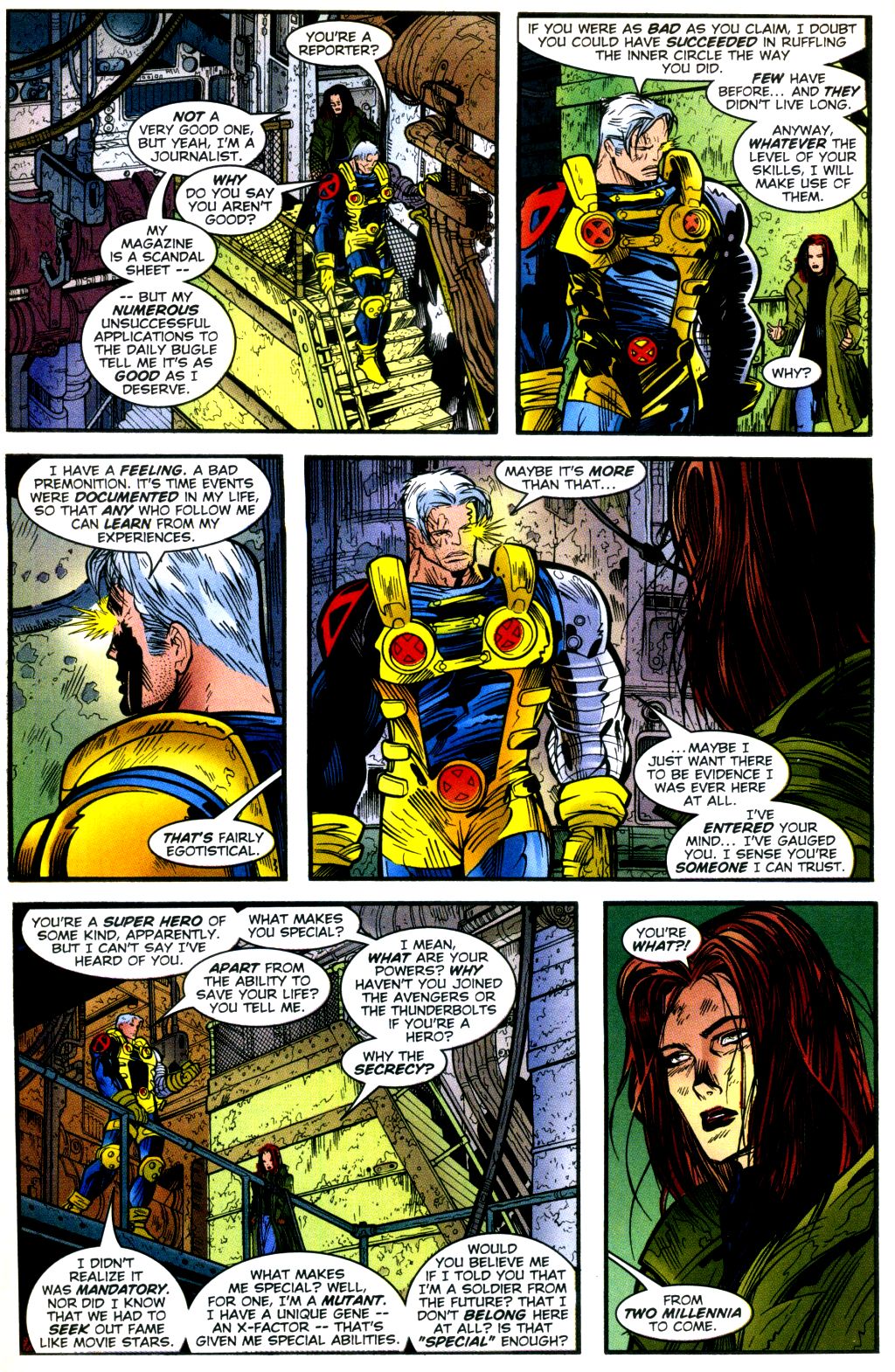 Read online Cable (1993) comic -  Issue #49 - 4