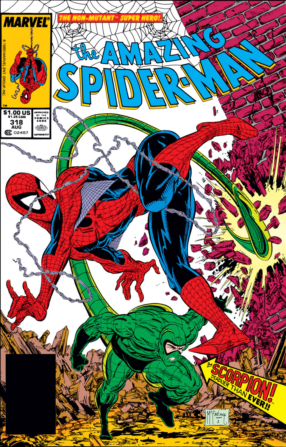 Read online The Amazing Spider-Man (1963) comic -  Issue #318 - 1
