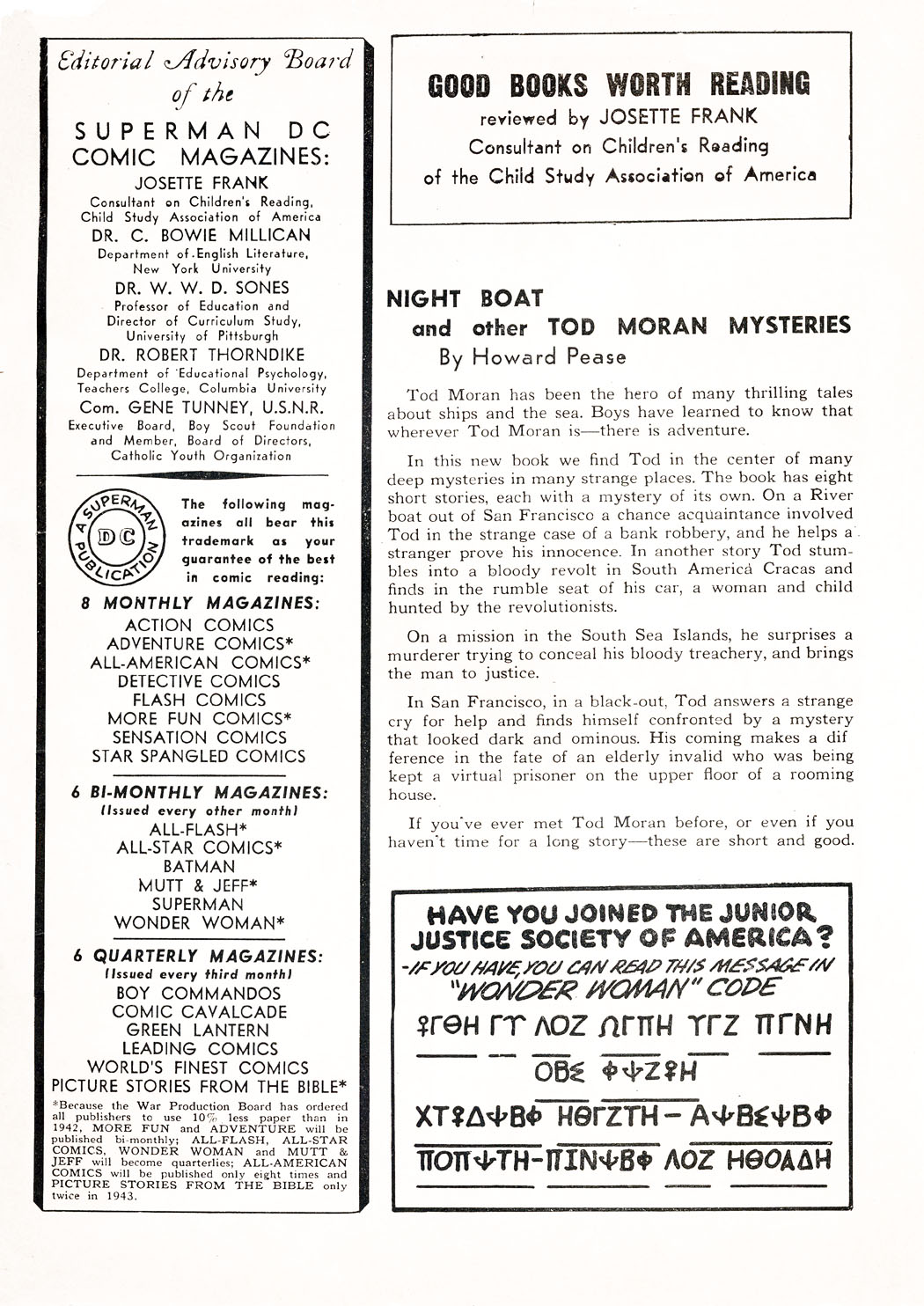 Read online Wonder Woman (1942) comic -  Issue #6 - 59
