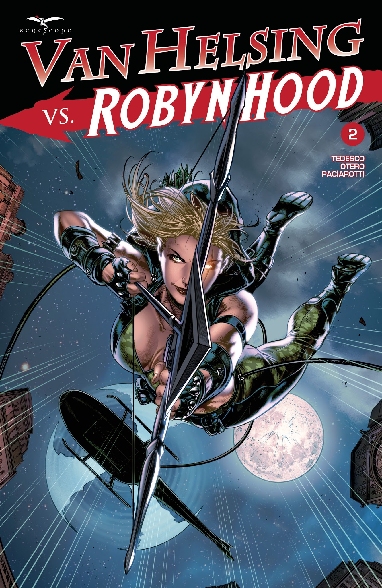 Read online Van Helsing vs. Robyn Hood comic -  Issue #2 - 1