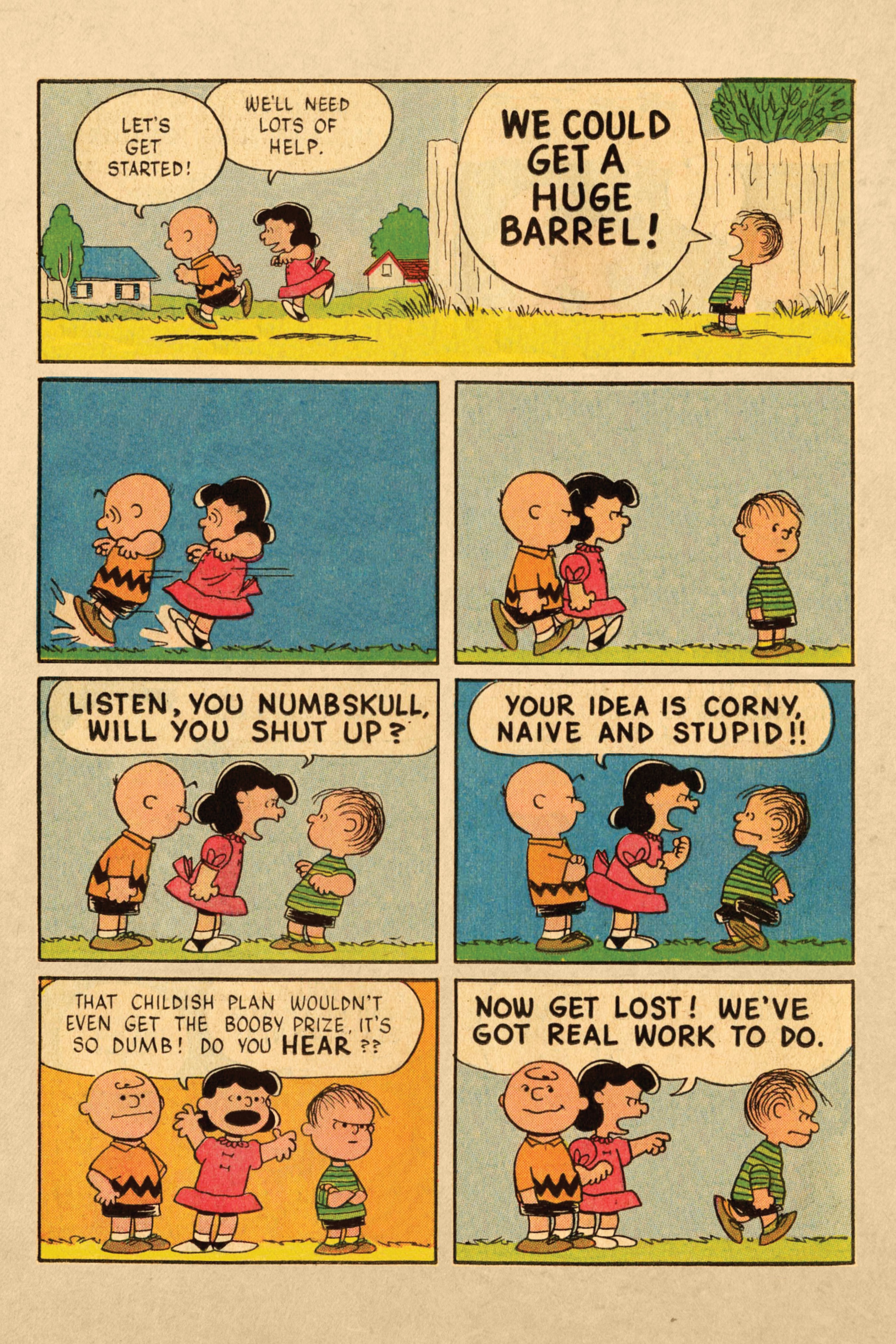 Read online Peanuts Dell Archive comic -  Issue # TPB (Part 3) - 89