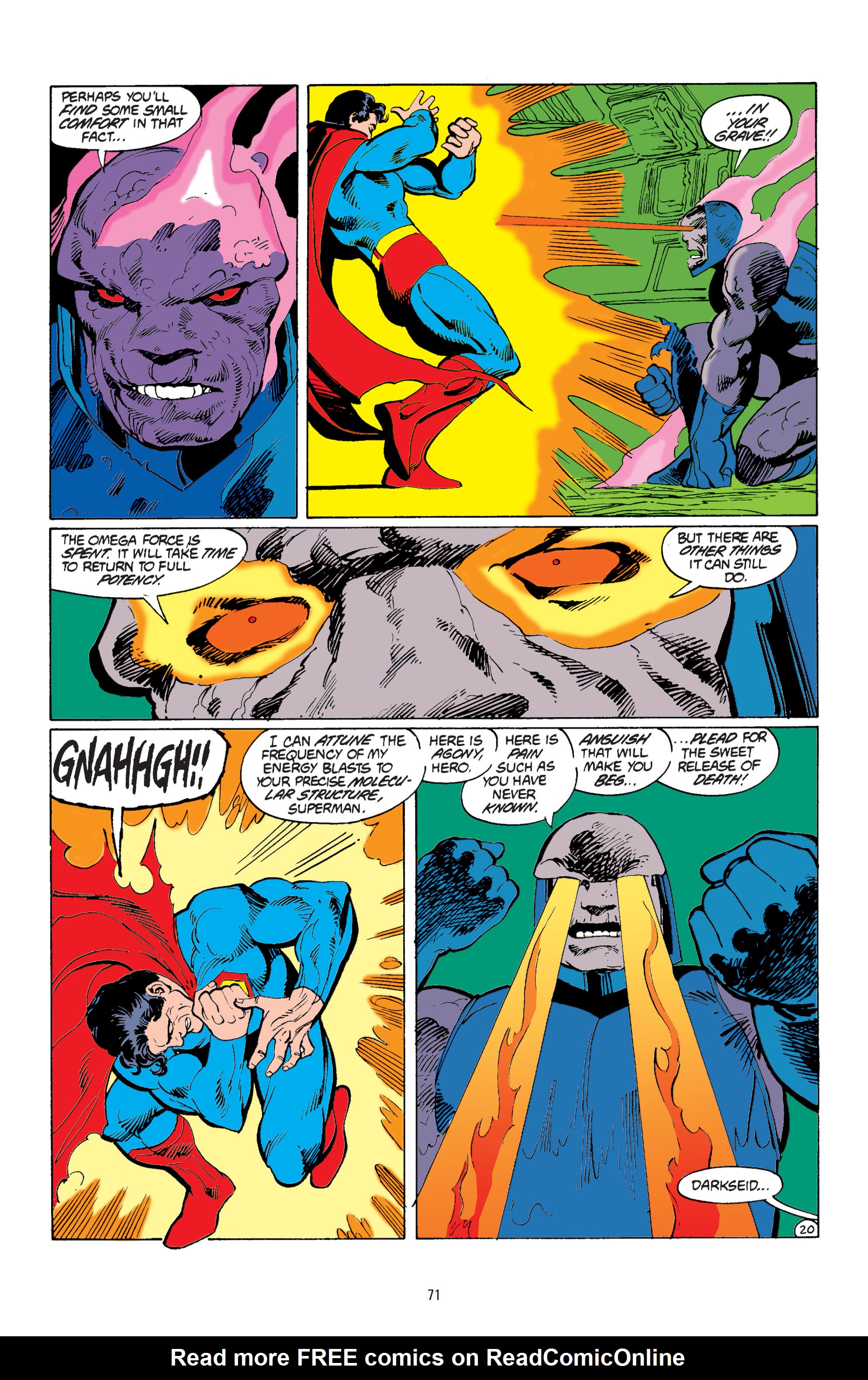 Read online Superman vs. Darkseid comic -  Issue # TPB - 71