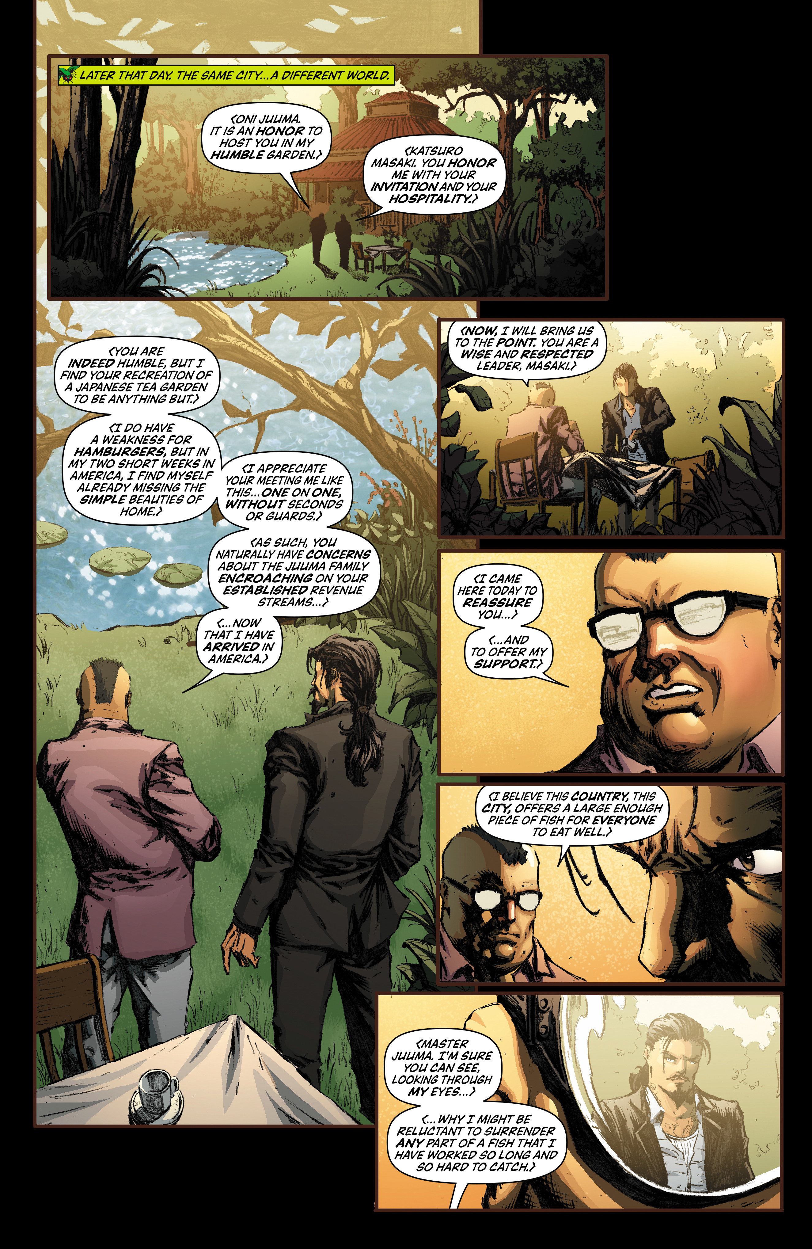 Read online Green Hornet: Blood Ties comic -  Issue #2 - 10