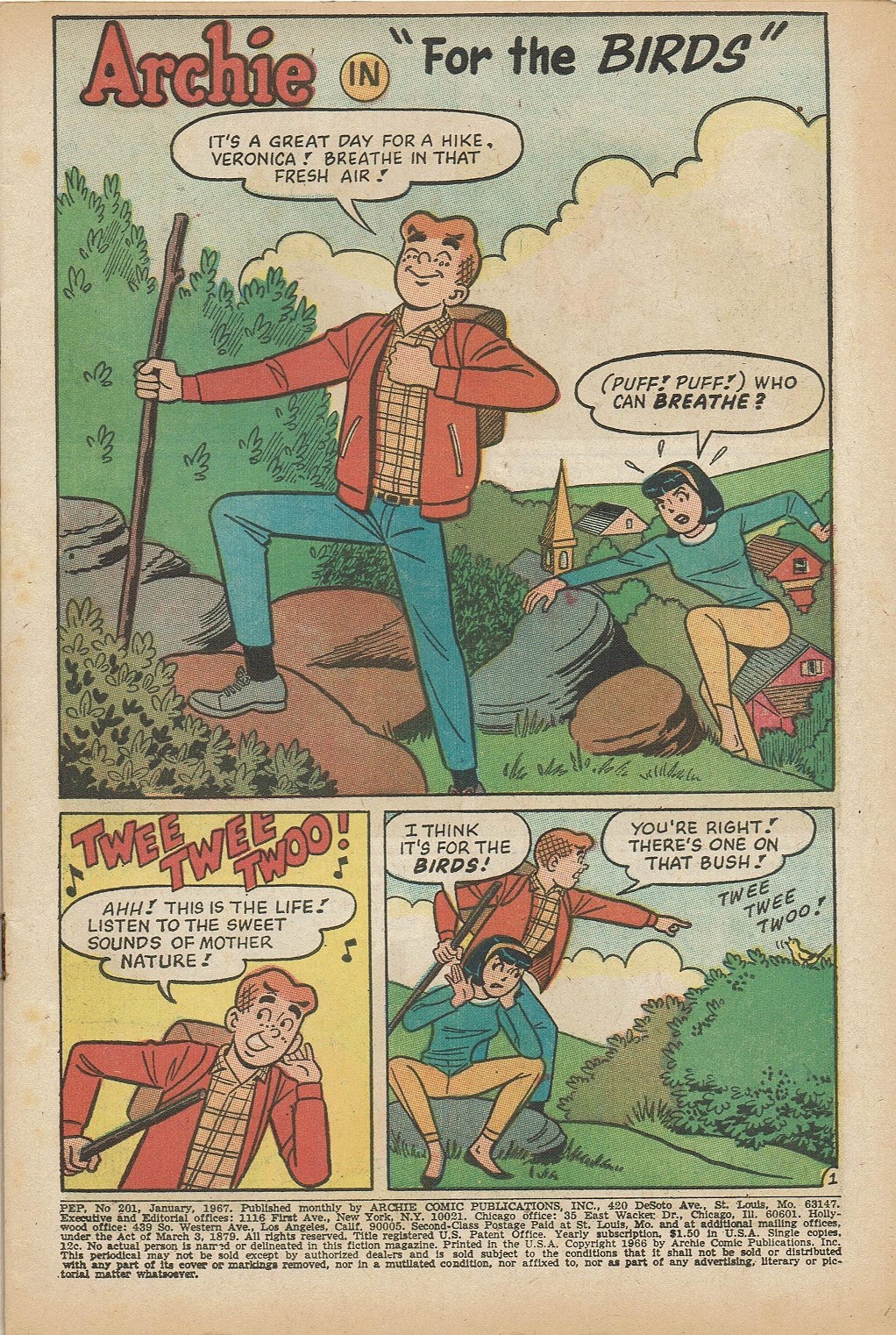 Read online Pep Comics comic -  Issue #201 - 3