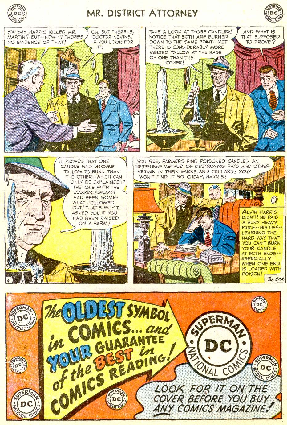 Read online Mr. District Attorney comic -  Issue #28 - 28