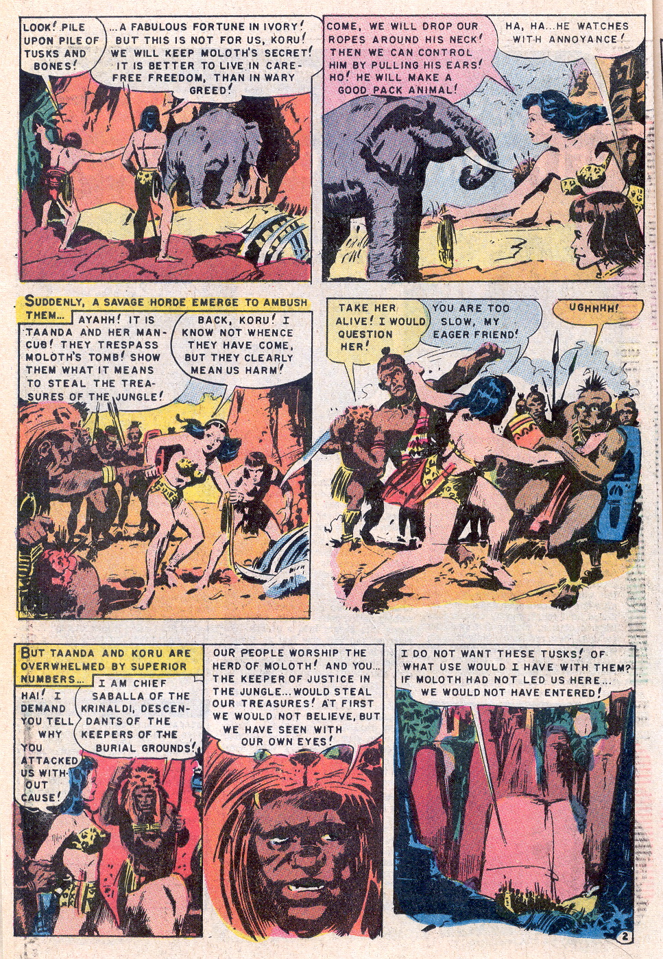 Read online Jungle Adventures comic -  Issue #1 - 36