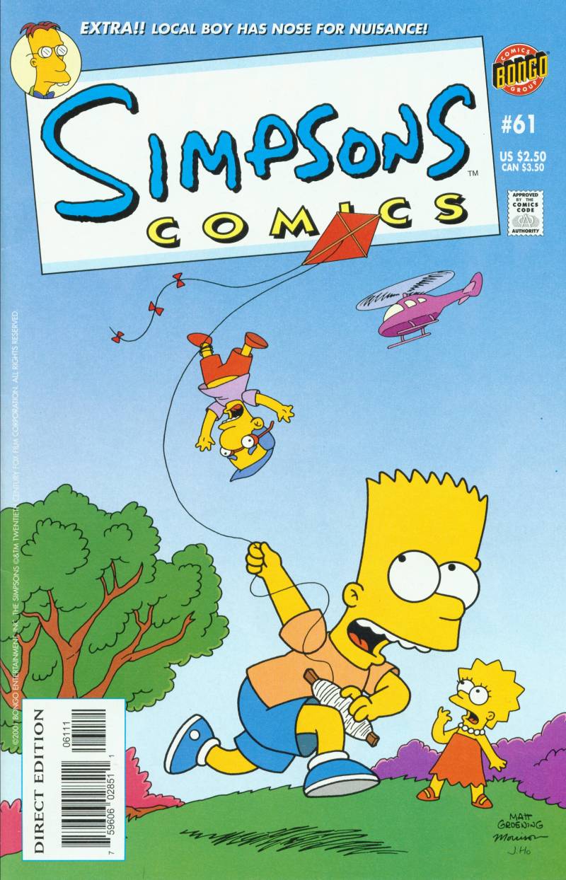Read online Simpsons Comics comic -  Issue #61 - 1