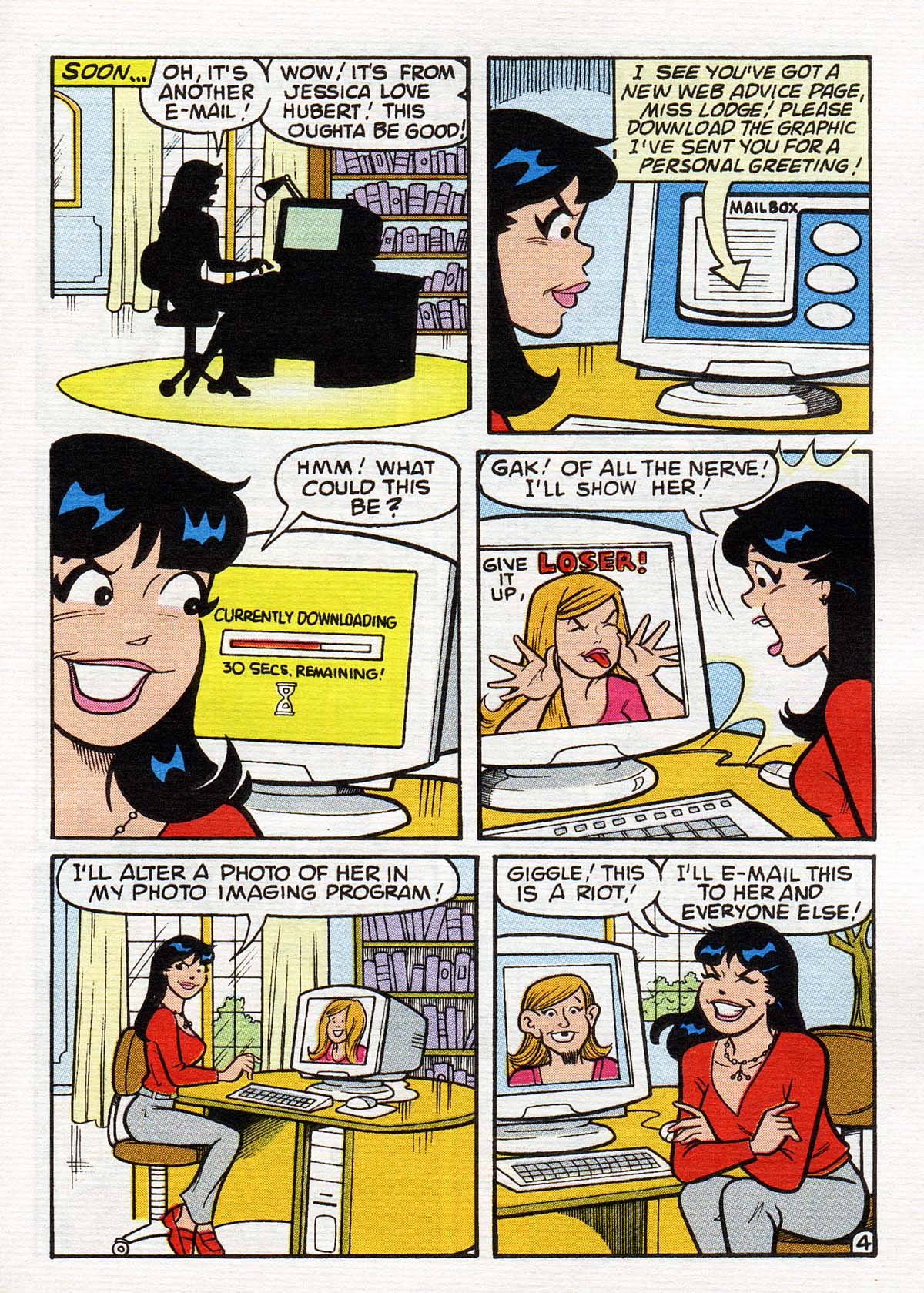 Read online Betty and Veronica Digest Magazine comic -  Issue #147 - 56
