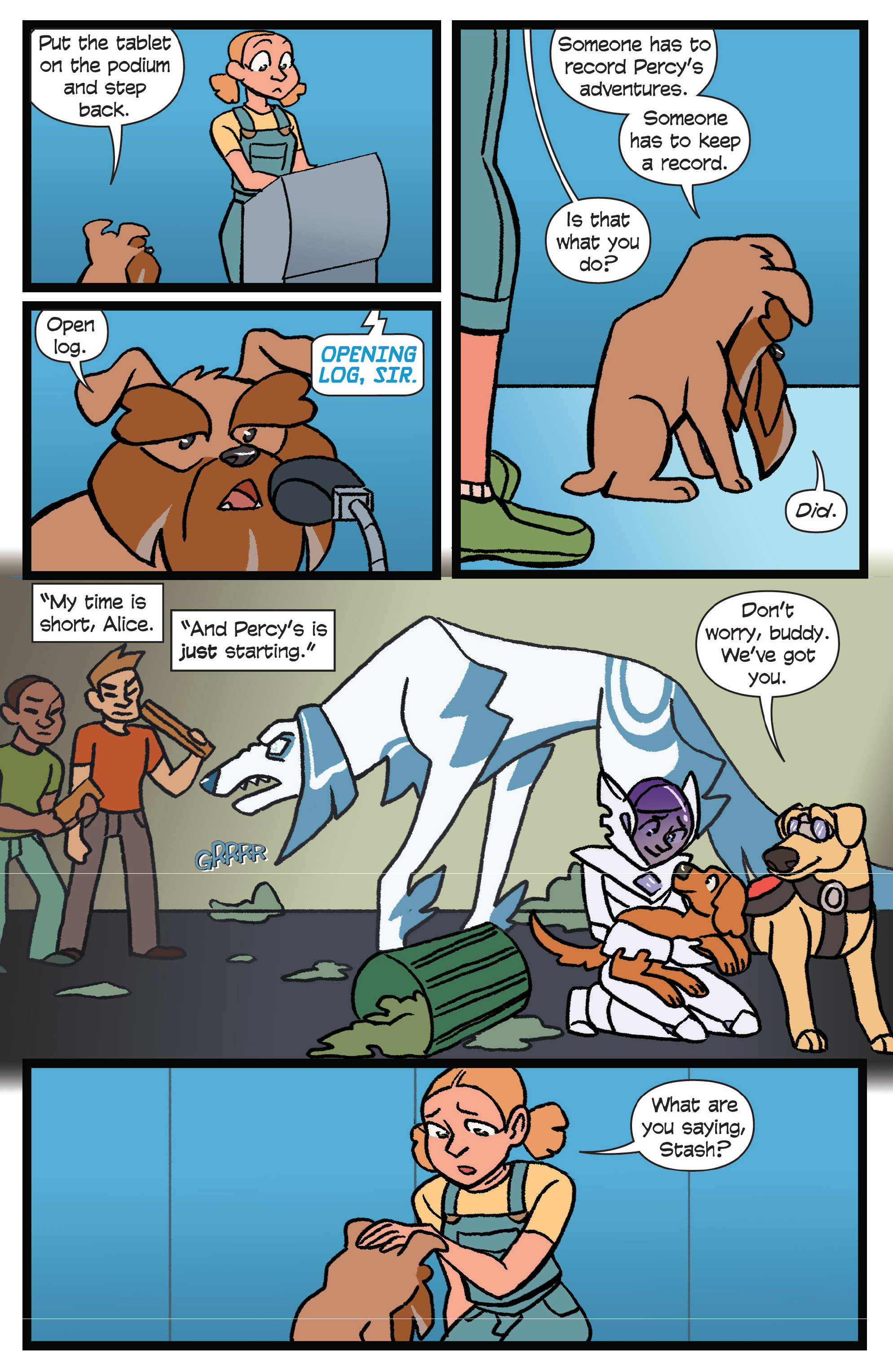 Read online Action Lab, Dog of Wonder comic -  Issue #6 - 18