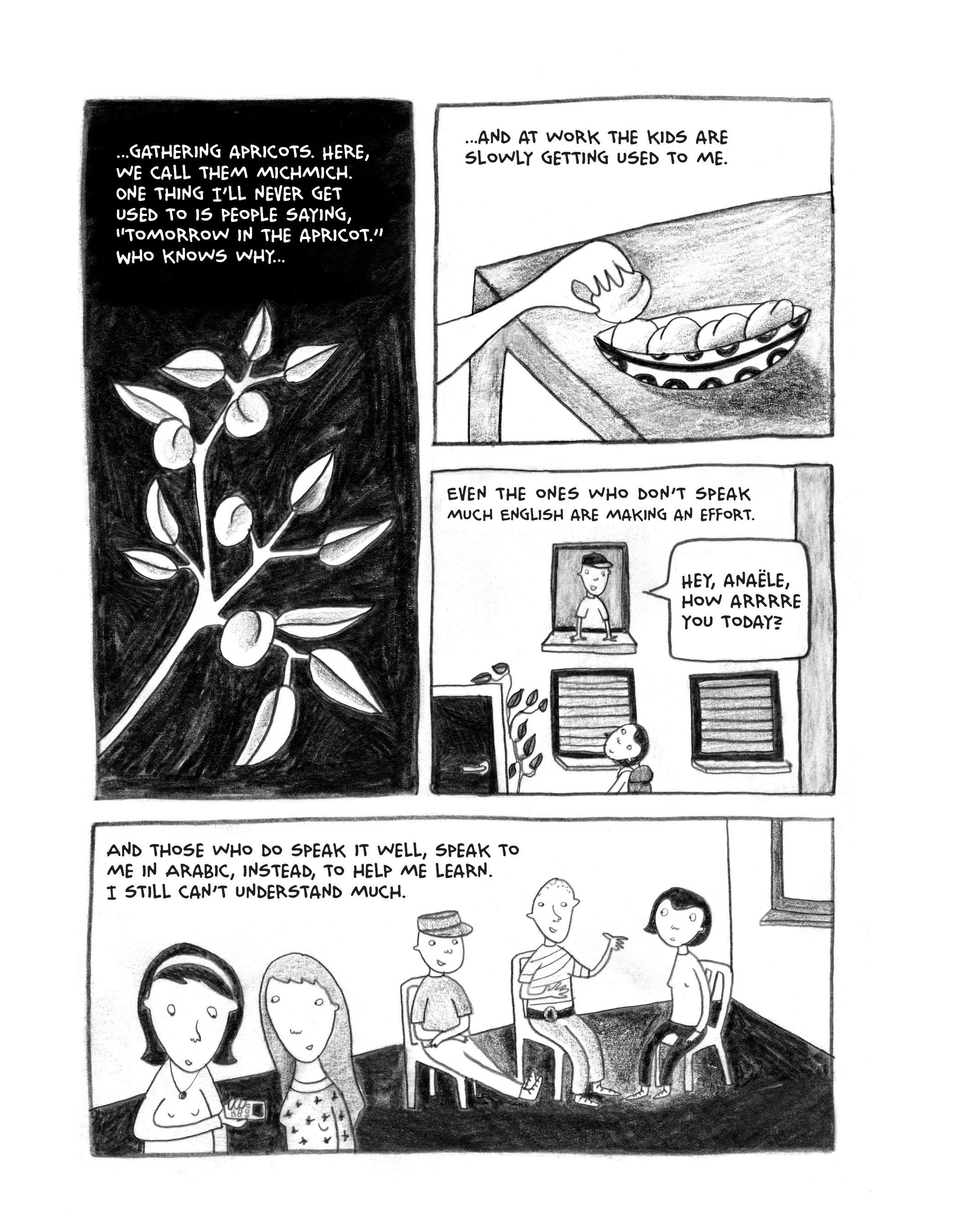 Read online Green Almonds: Letters from Palestine comic -  Issue # TPB (Part 1) - 59