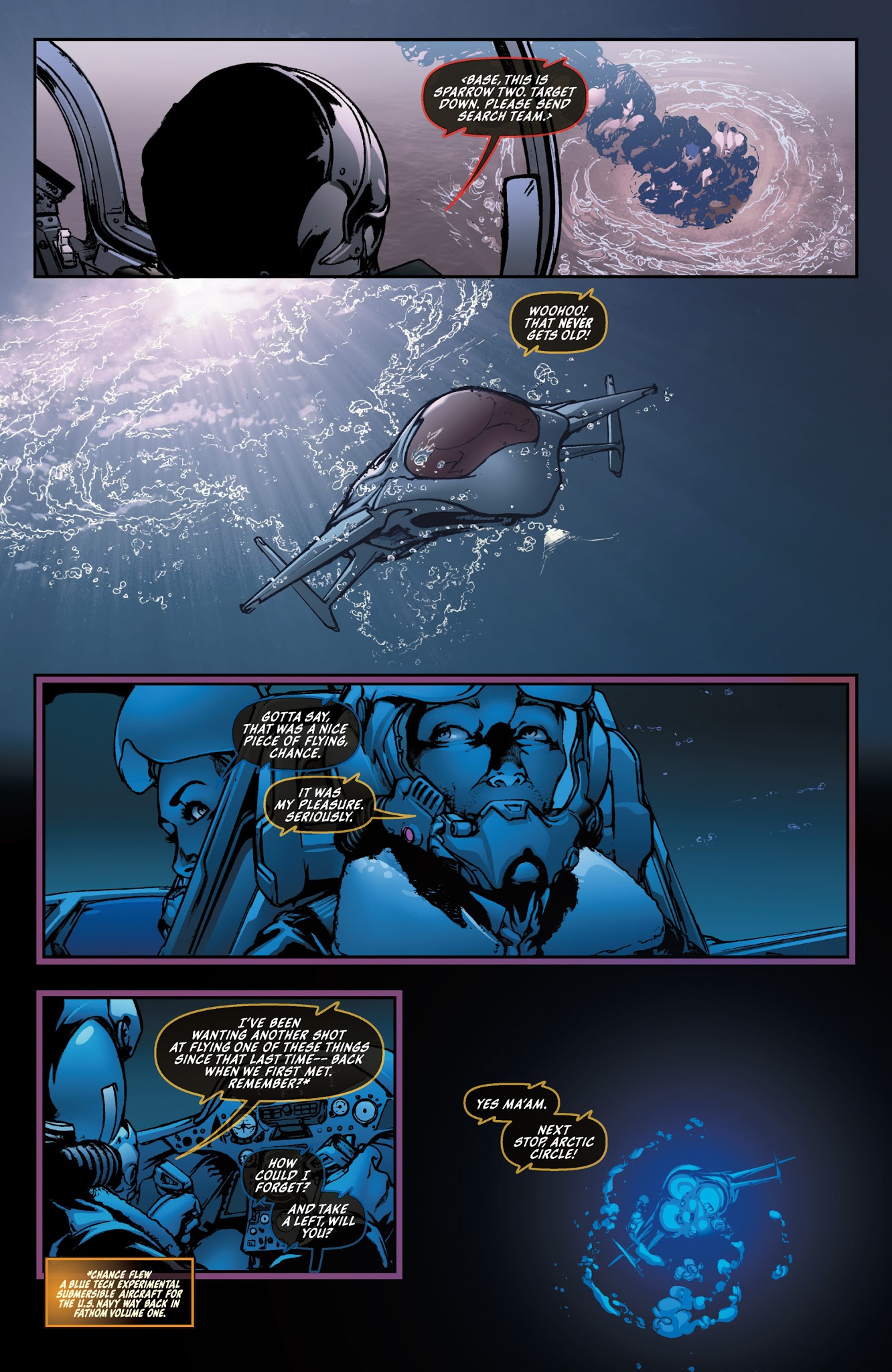 Read online Michael Turner's Fathom (2013) comic -  Issue #6 - 6