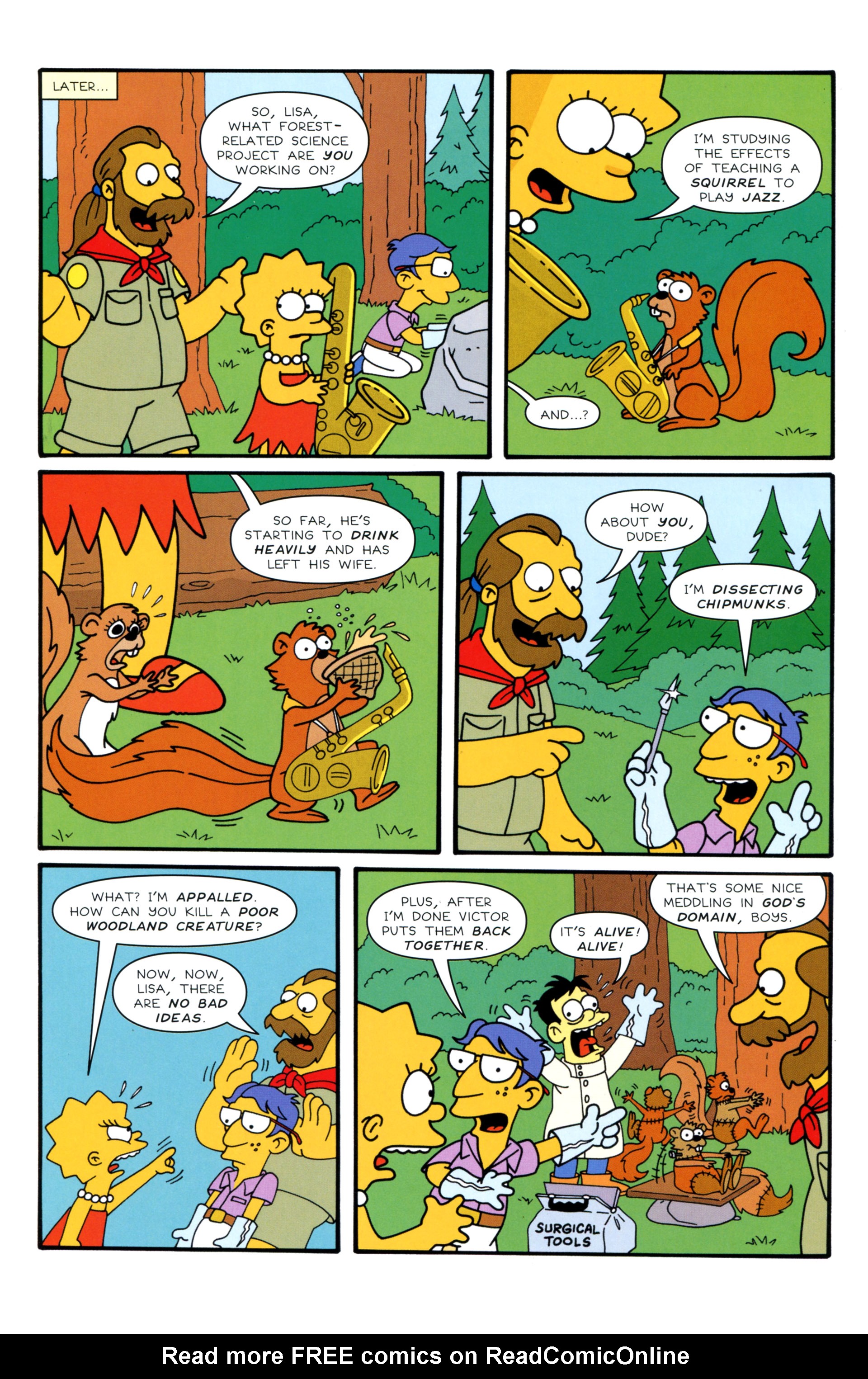 Read online Simpsons Illustrated (2012) comic -  Issue #7 - 21