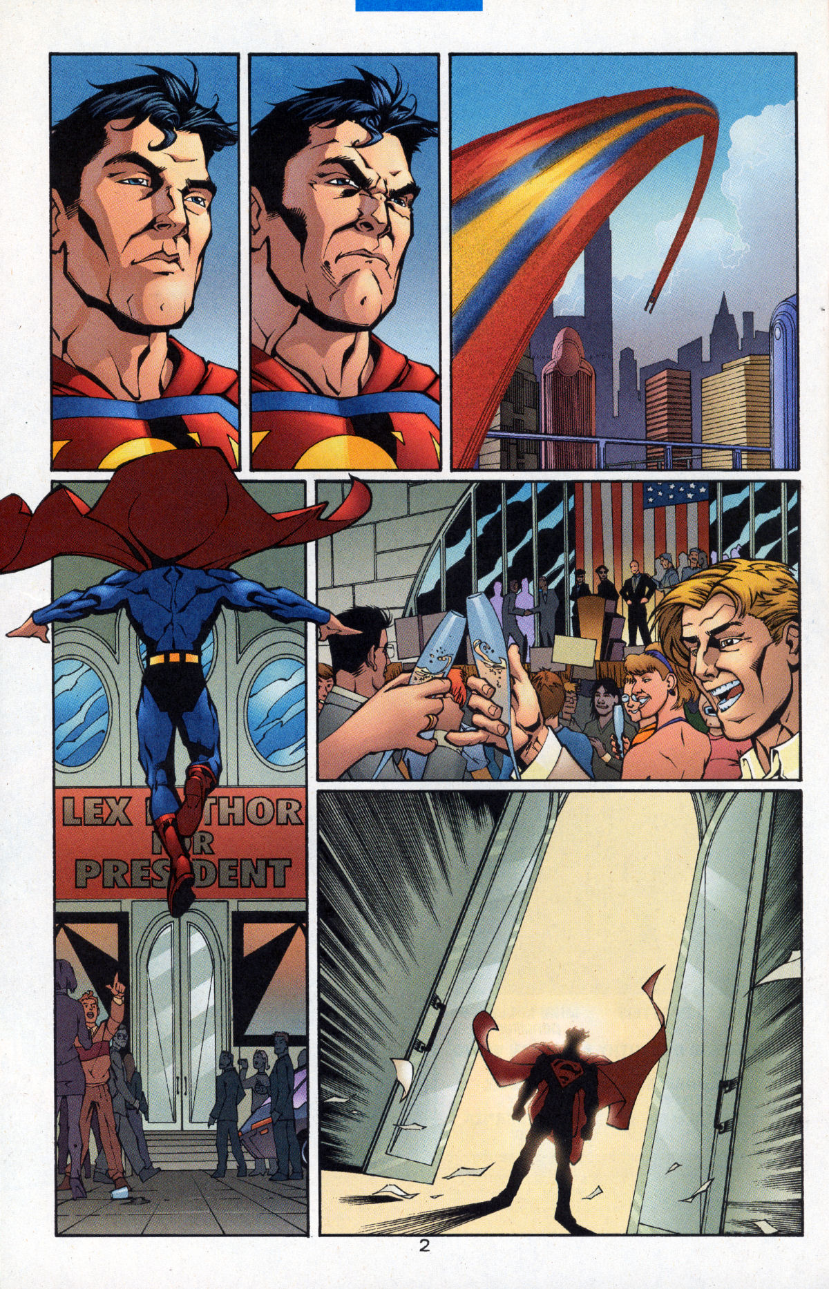 Read online Superman: President Lex comic -  Issue # TPB - 82