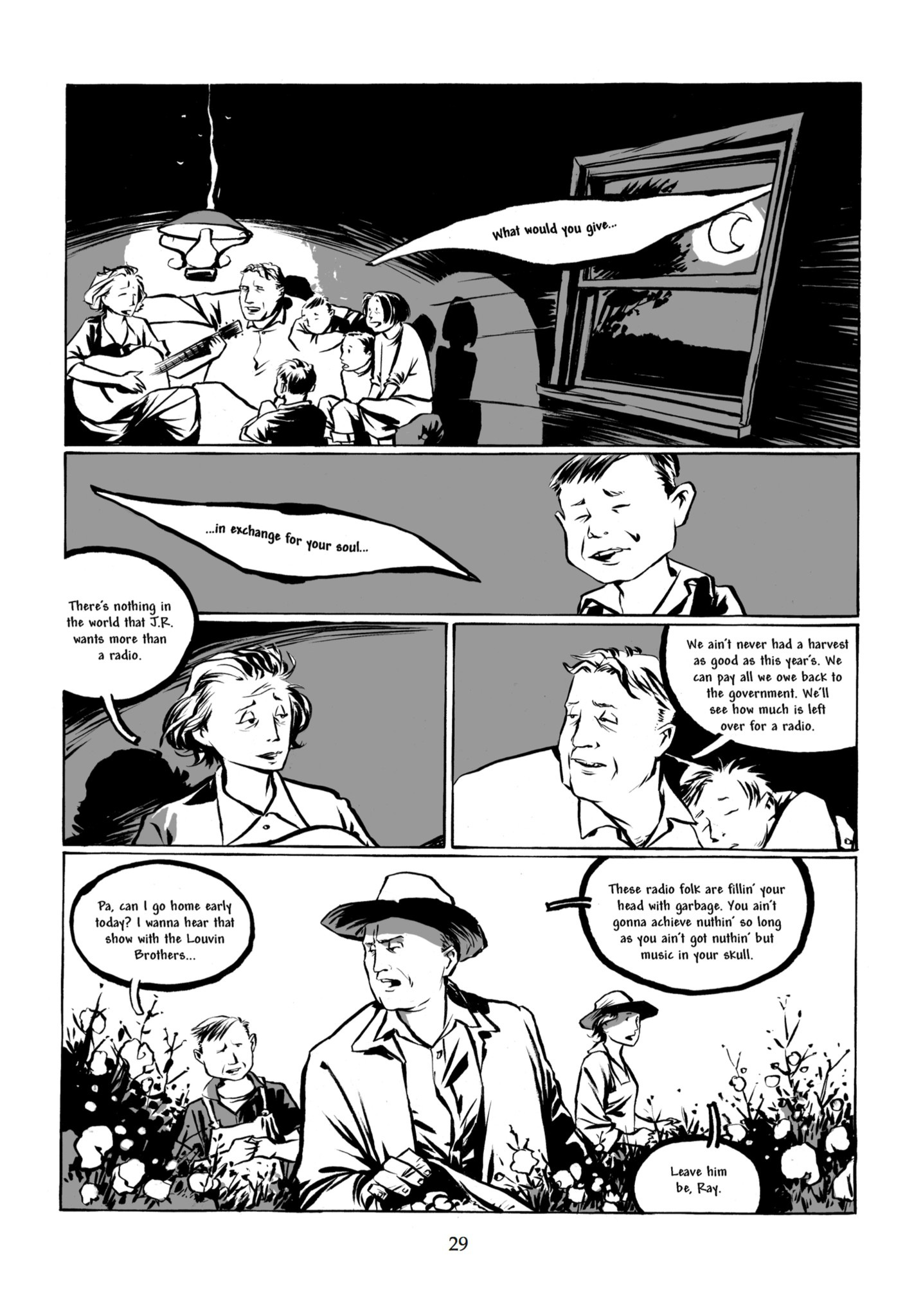 Read online Johnny Cash: I See a Darkness comic -  Issue # TPB - 26