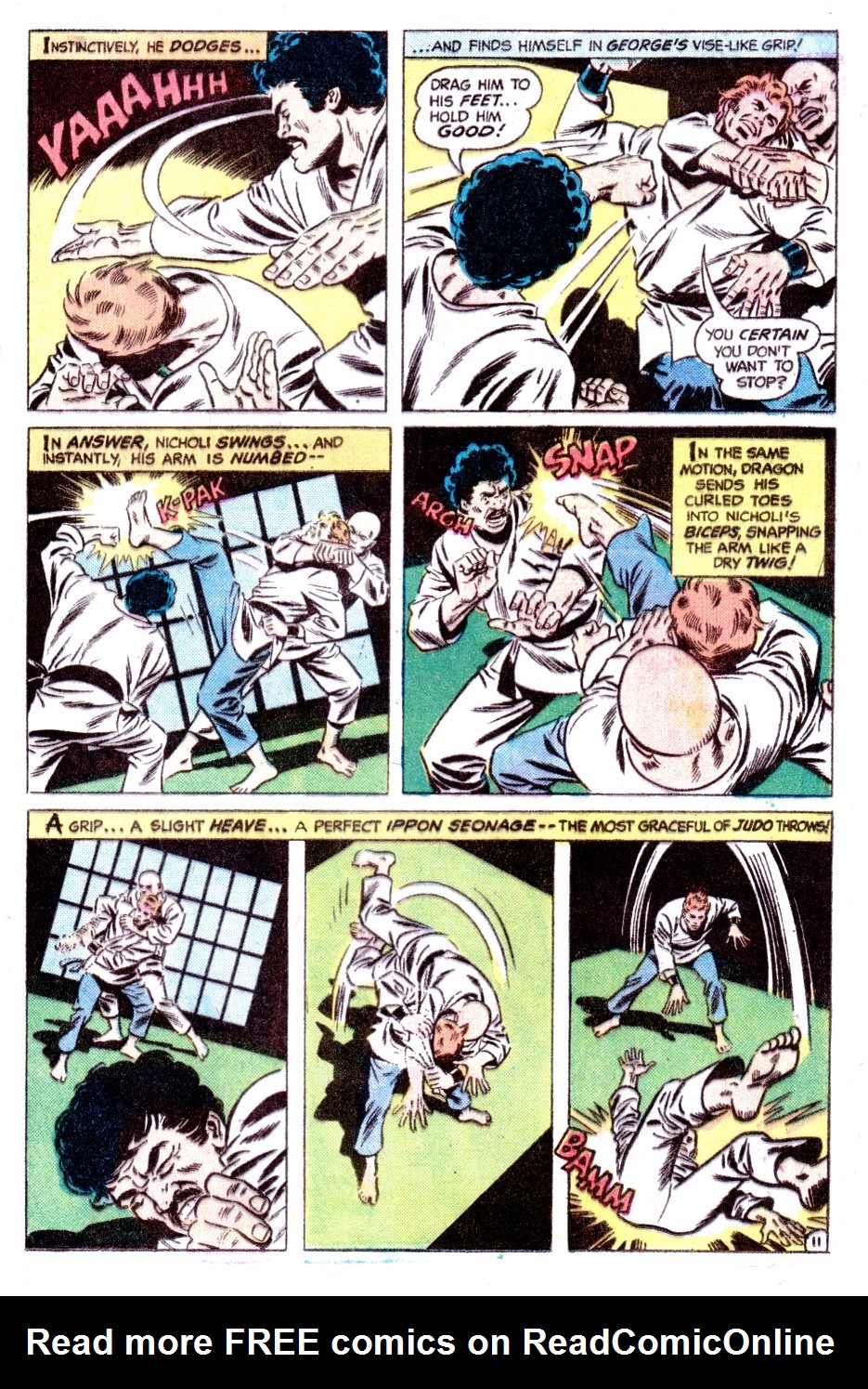 Read online Richard Dragon, Kung-Fu Fighter comic -  Issue #4 - 12