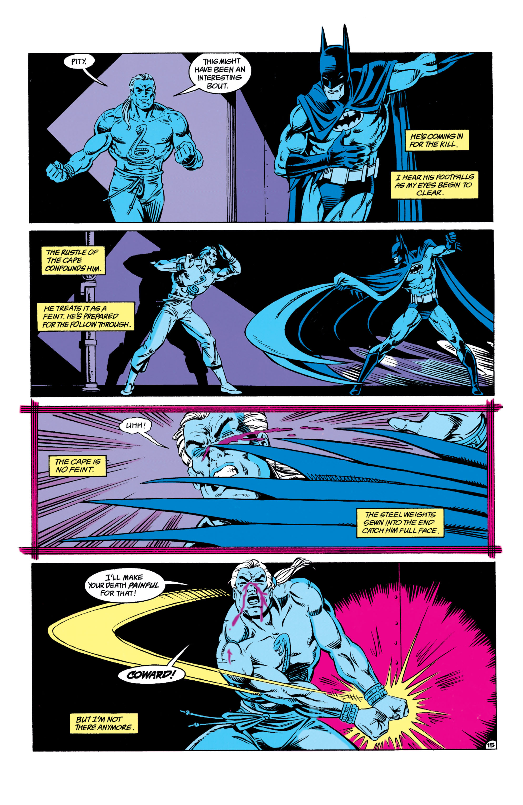 Read online Batman (1940) comic -  Issue #469 - 16
