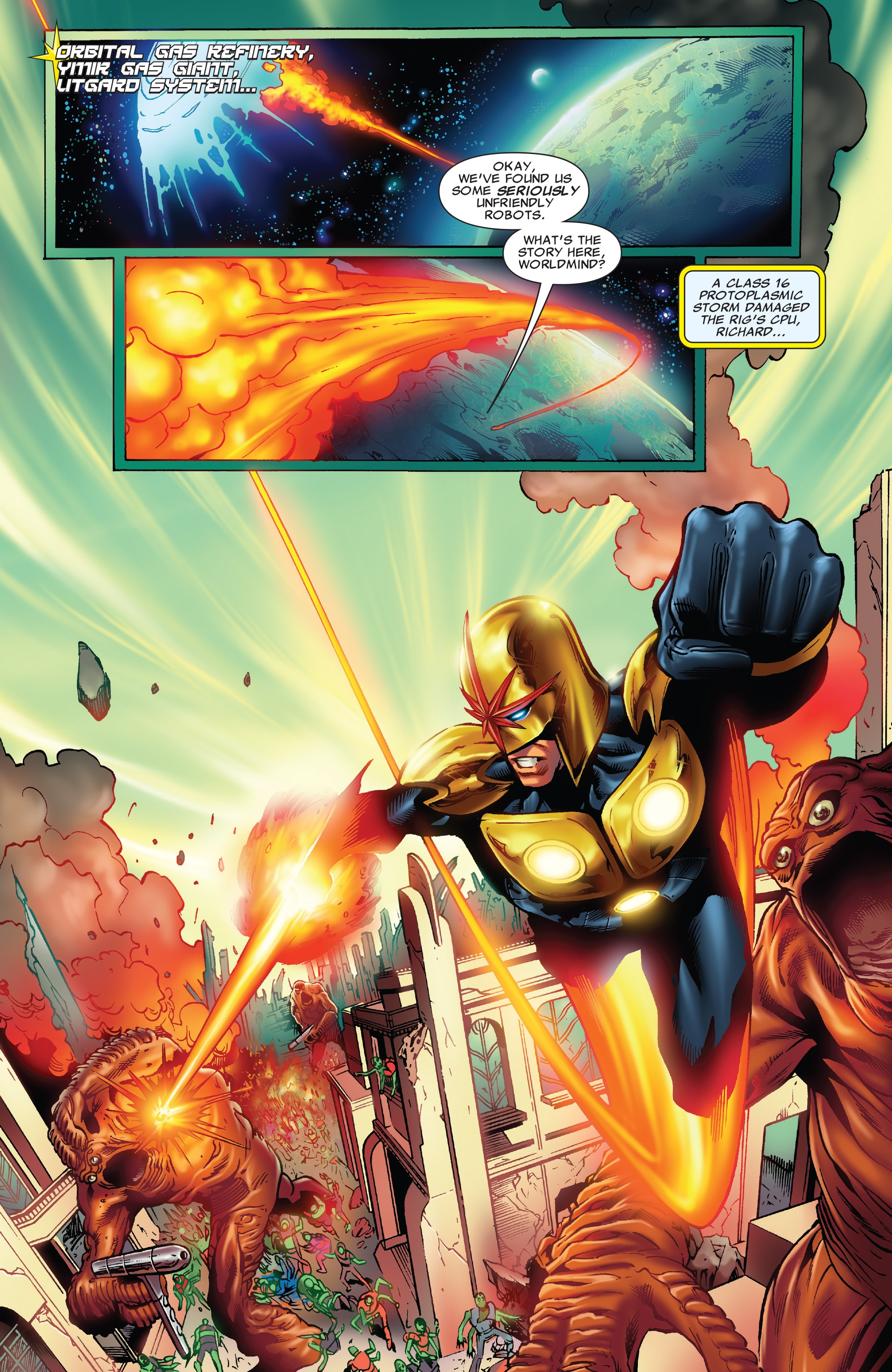 Read online Nova: Origin of Richard Rider comic -  Issue # Full - 42