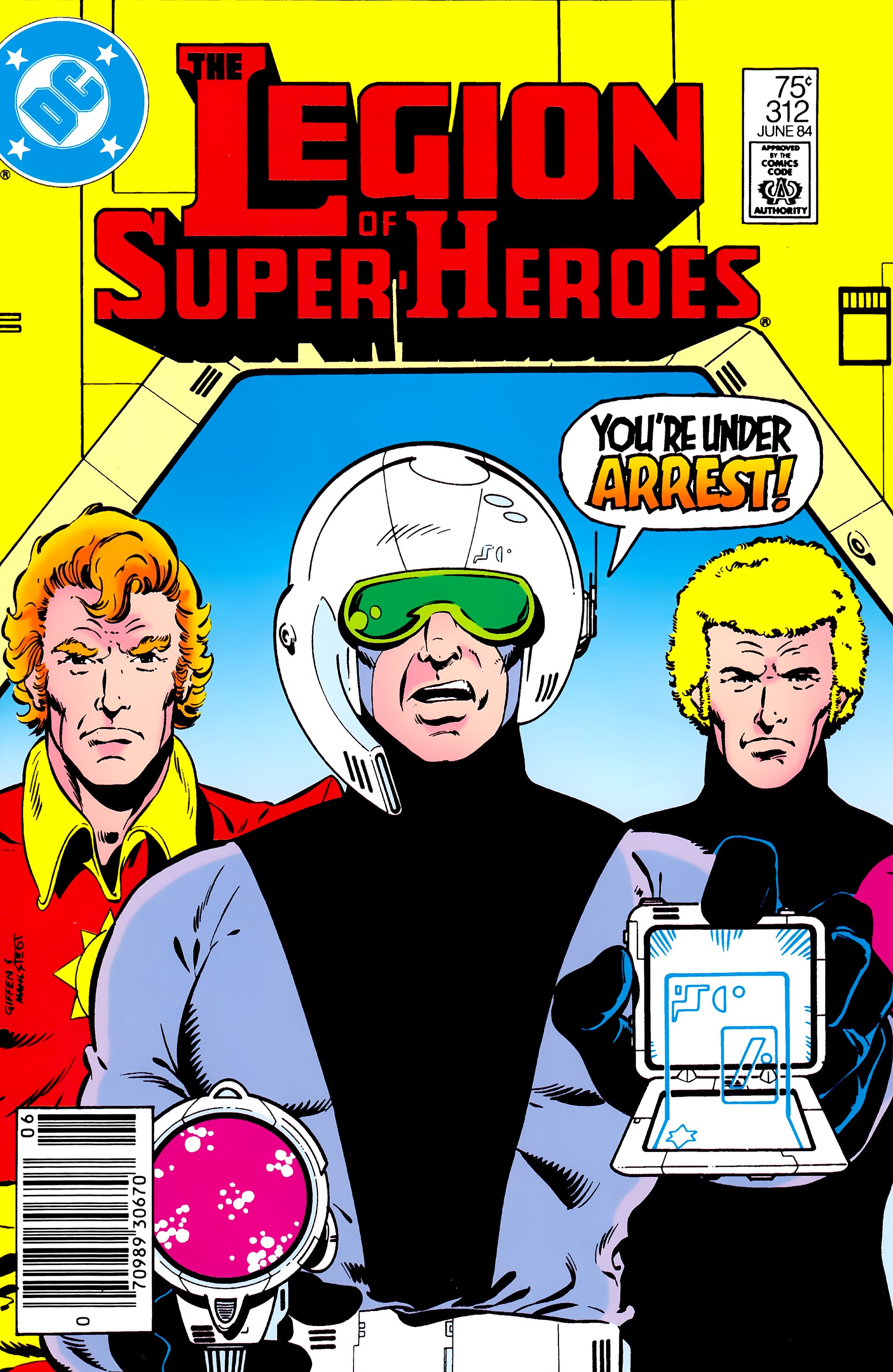 Read online Legion of Super-Heroes (1980) comic -  Issue #312 - 1