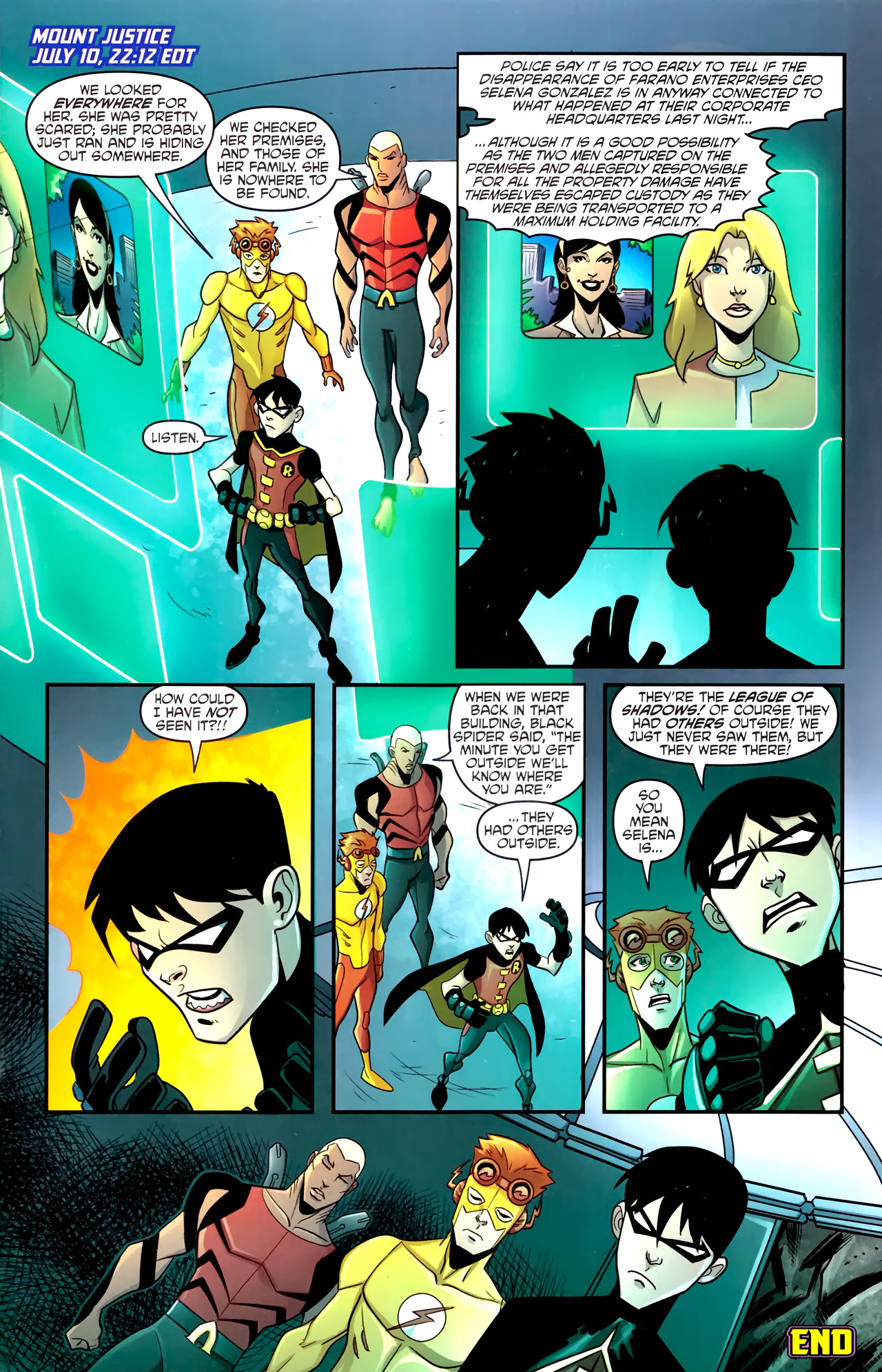 Read online Young Justice (2011) comic -  Issue #4 - 20